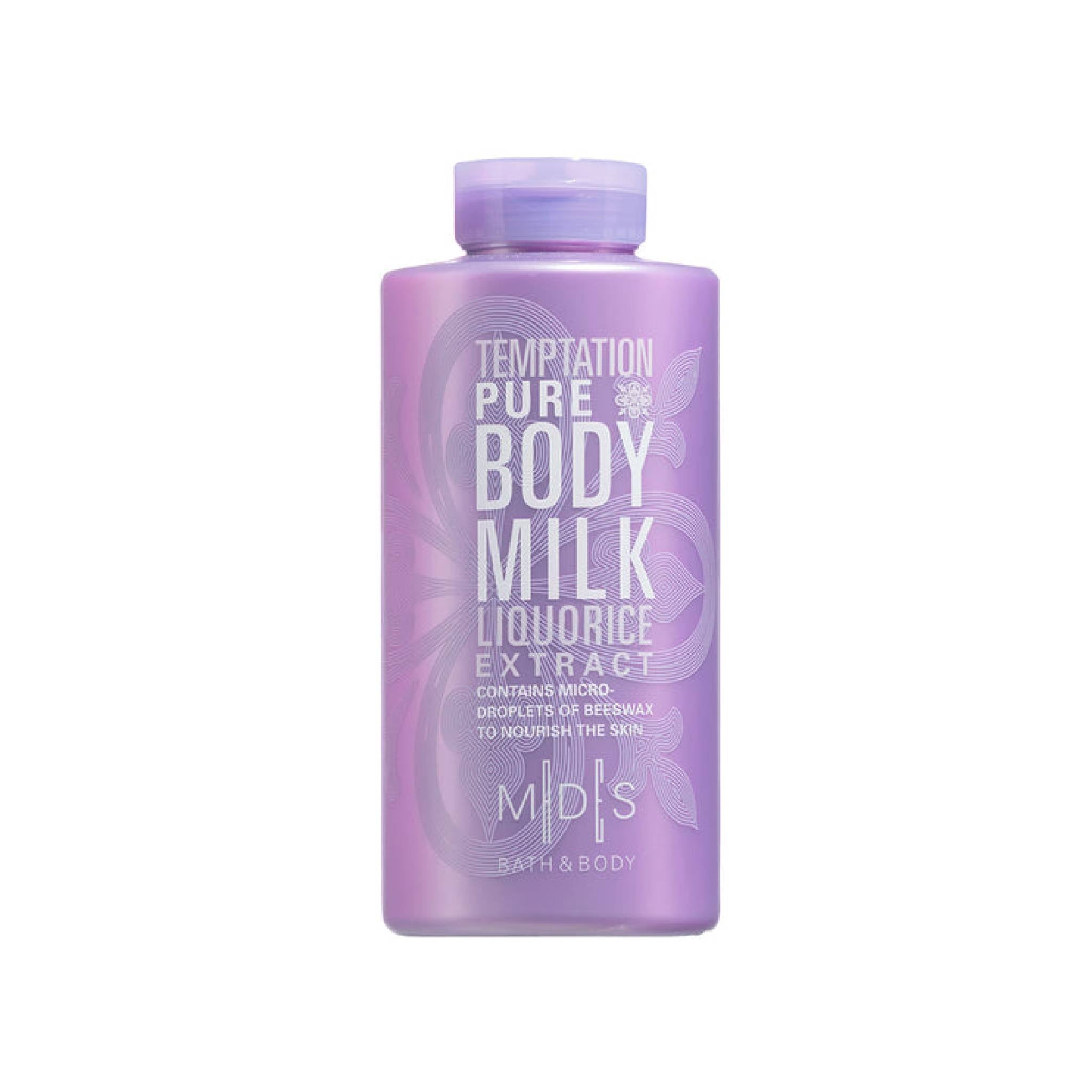 Mades Temptation Pure Body Milk Liquorice Extract 500ml Lebanon