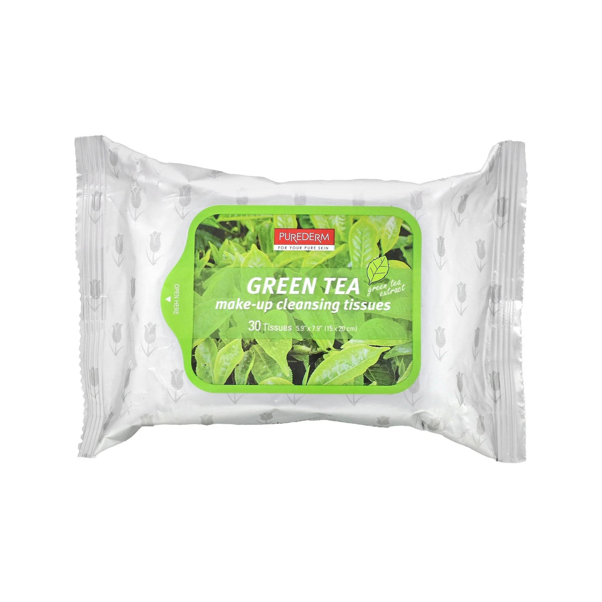 Purederm Tea Tree Makeup Cleansing Tissues 30Sheets Lebanon