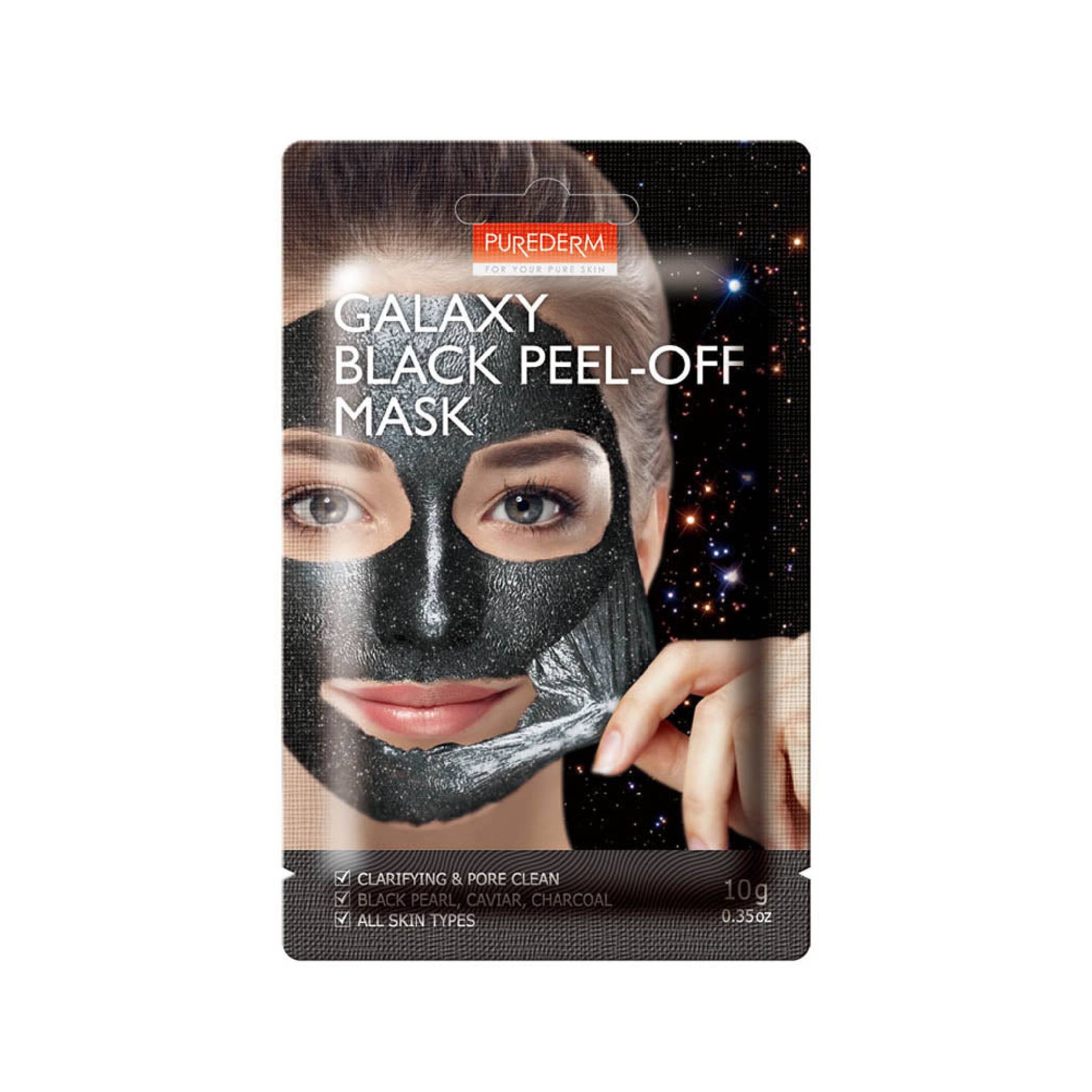 Purederm Galaxy Peel Off Mask Black Lebanon