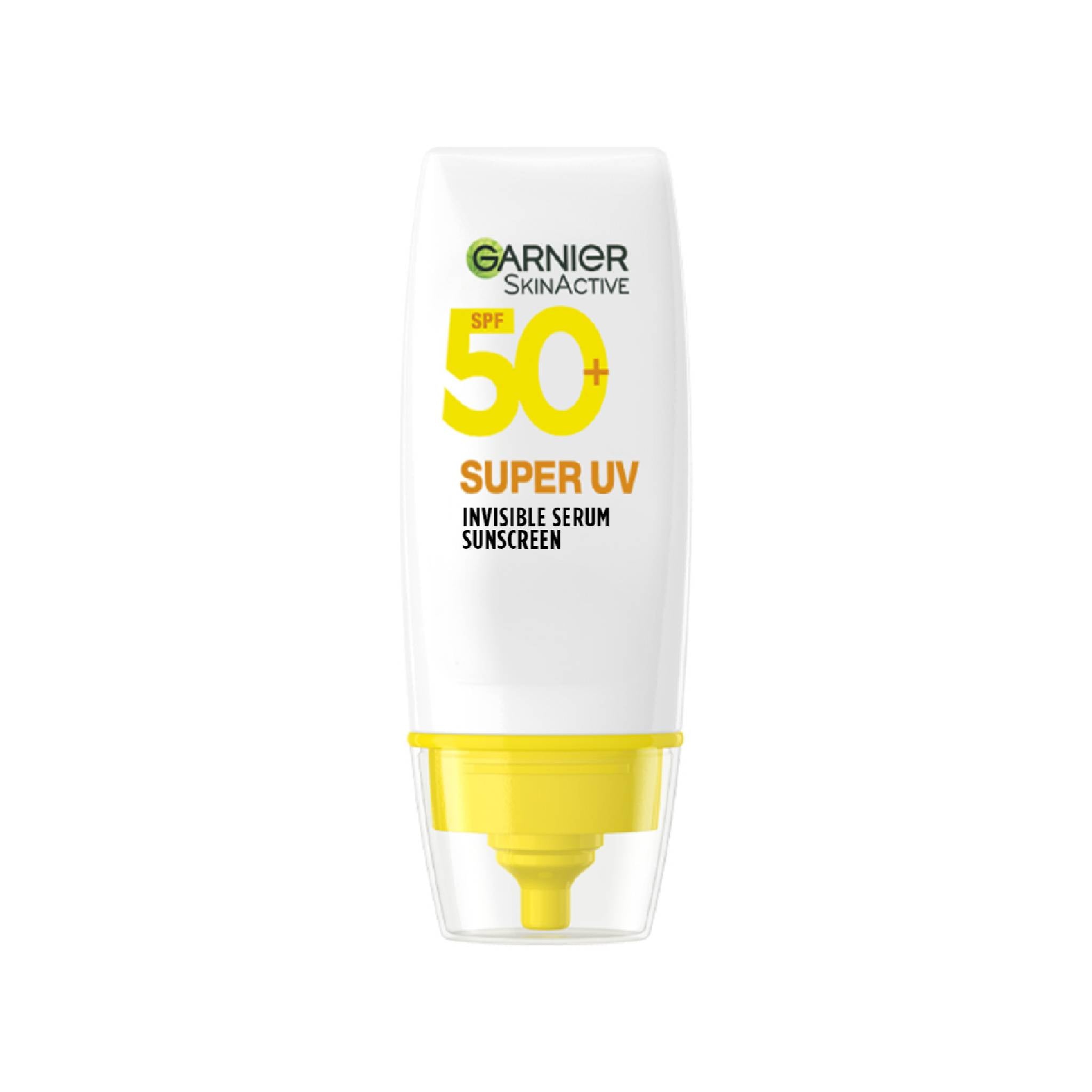 Garnier Super UV Invisible Serum Sunscreen To Correct And Protect Your Skin With Spf50+, For All Skin Types 30ml Lebanon