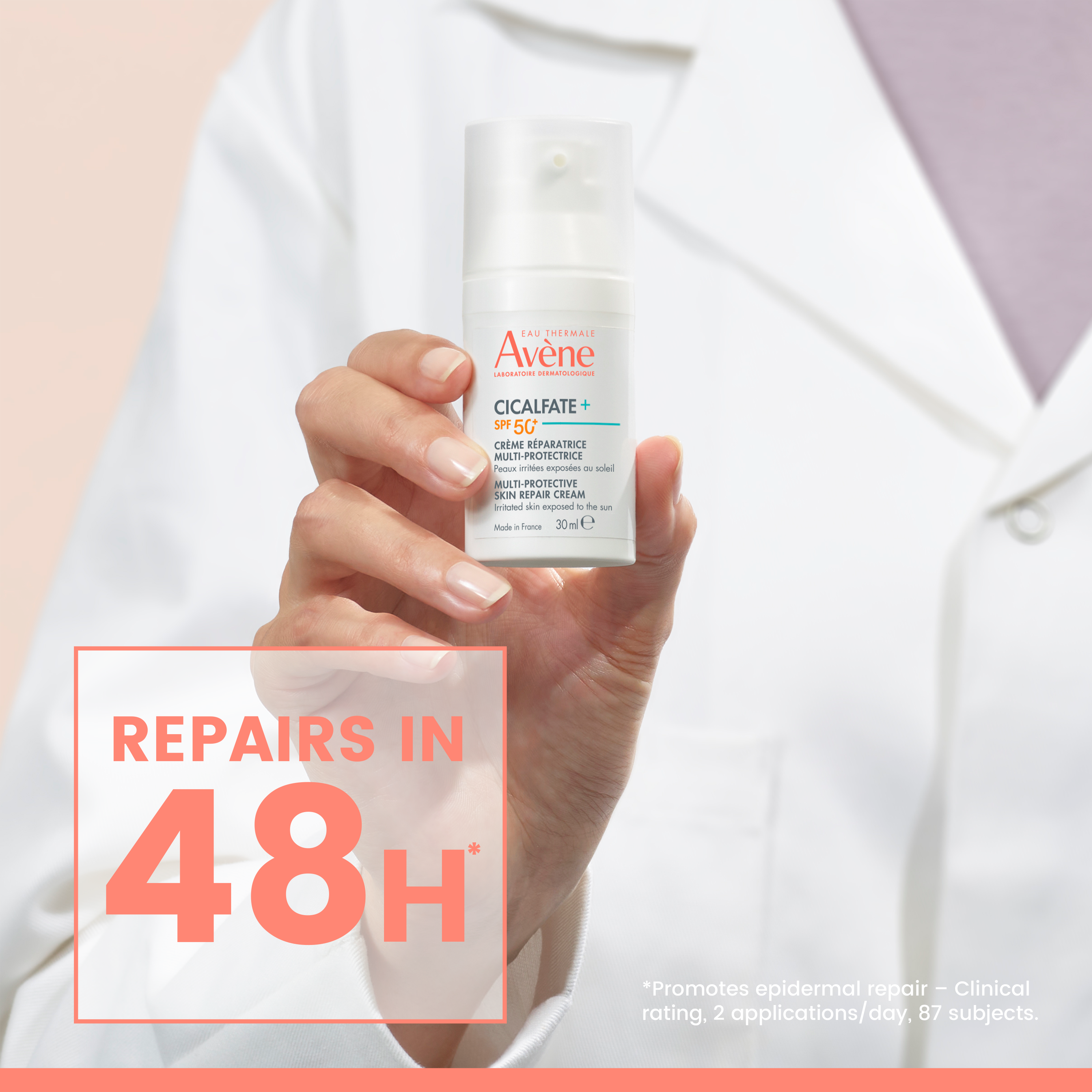 Cicalfate+ Multiprotective Repair Cream SPF 50+