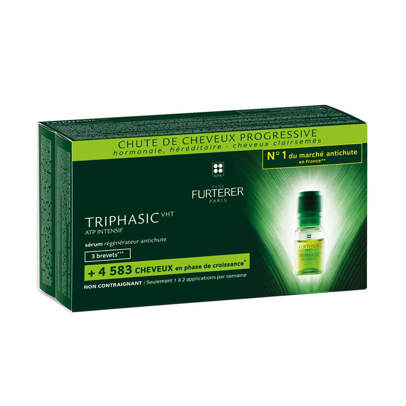 René Furterer Triphasic ATP Intensif Anti-Hair Loss Ritual Regenerating Serum 8x5.5 ampoules Lebanon