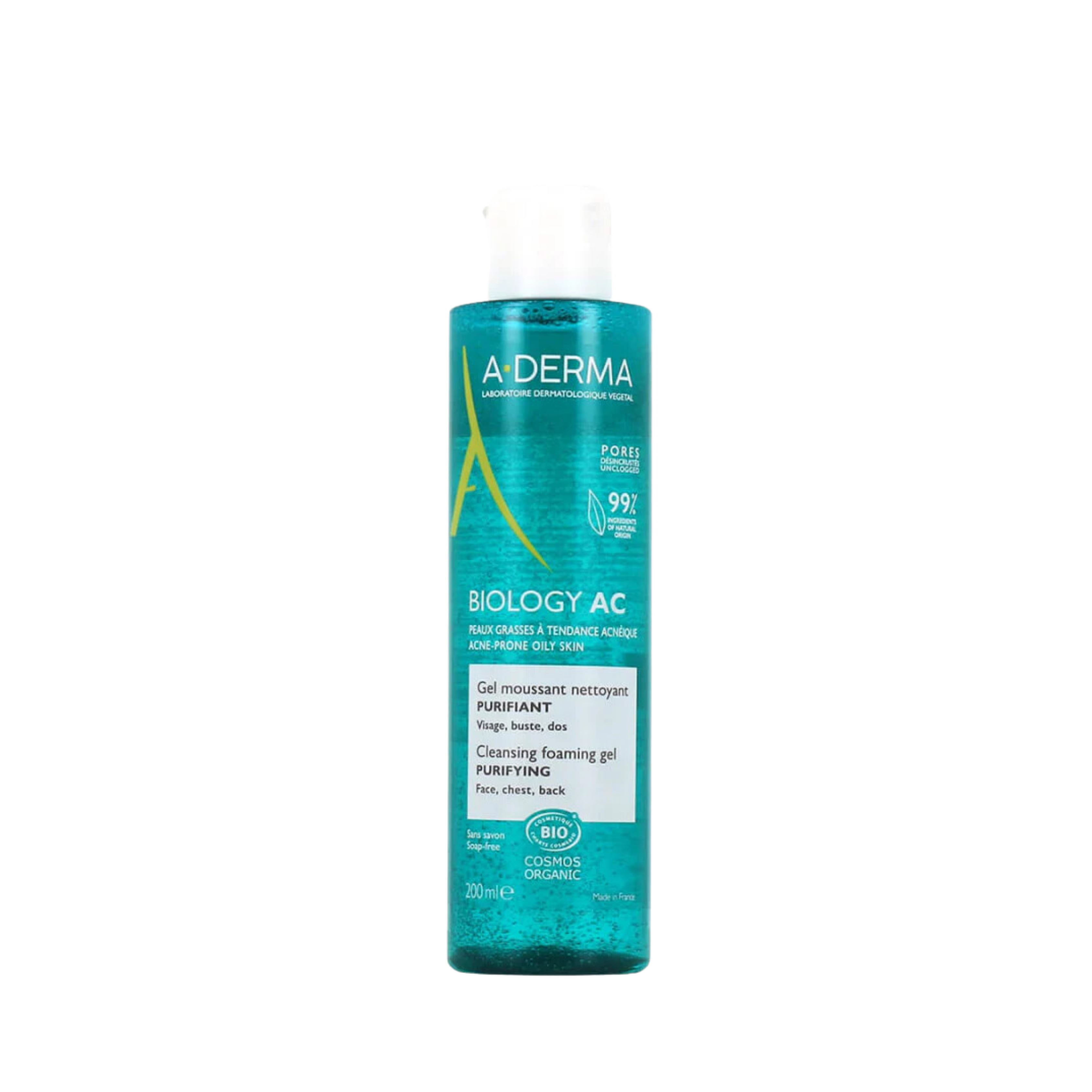 A-Derma Biology AC Purifying Foaming Gel 200ml Lebanon