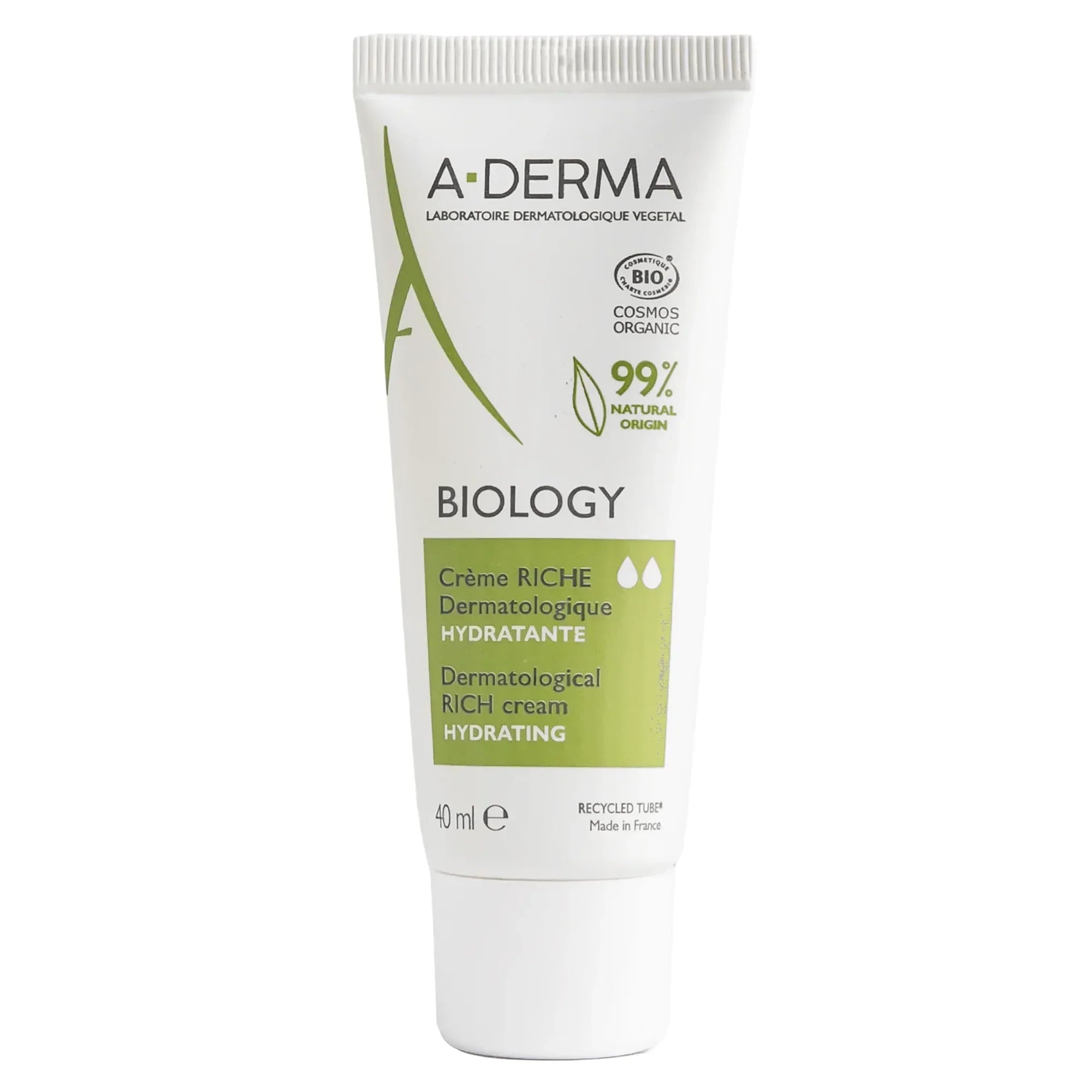 A-Derma Biology Rich Dermatological Moisturizing Cream 40ml Lebanon