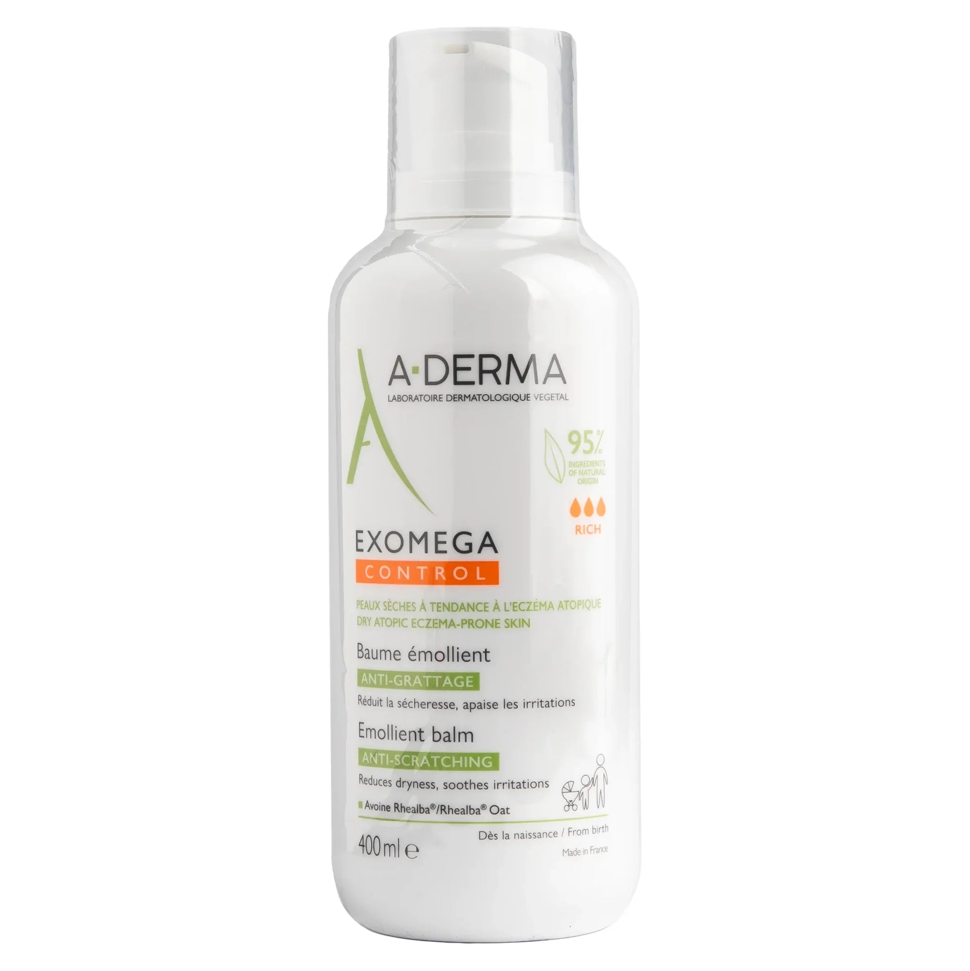 A-Derma Exomega Control Emollient Balm 400ml Lebanon