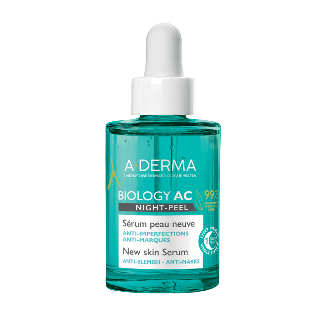A-Derma Biology Ac Night Peel Anti-Blemish Serum 30ml Lebanon