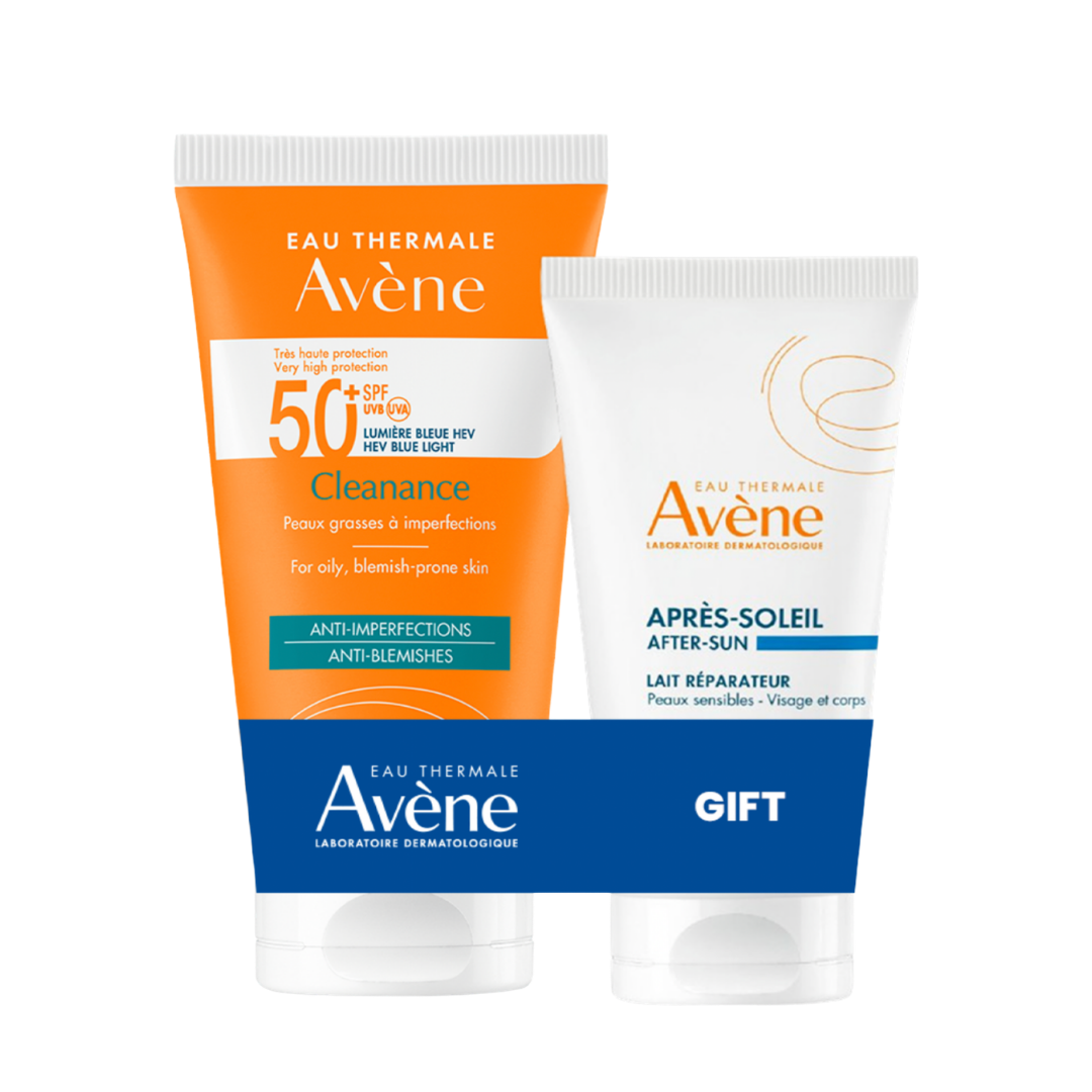 Avène Cleanance Sunscreen SPF50+ Bundle Lebanon