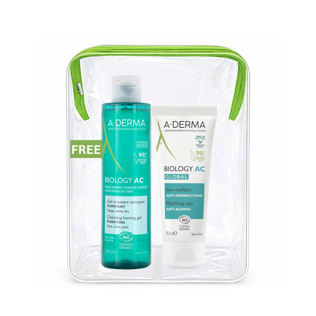 A-Derma Biology AC Mattifying anti-blemish global treatment Bundle Lebanon