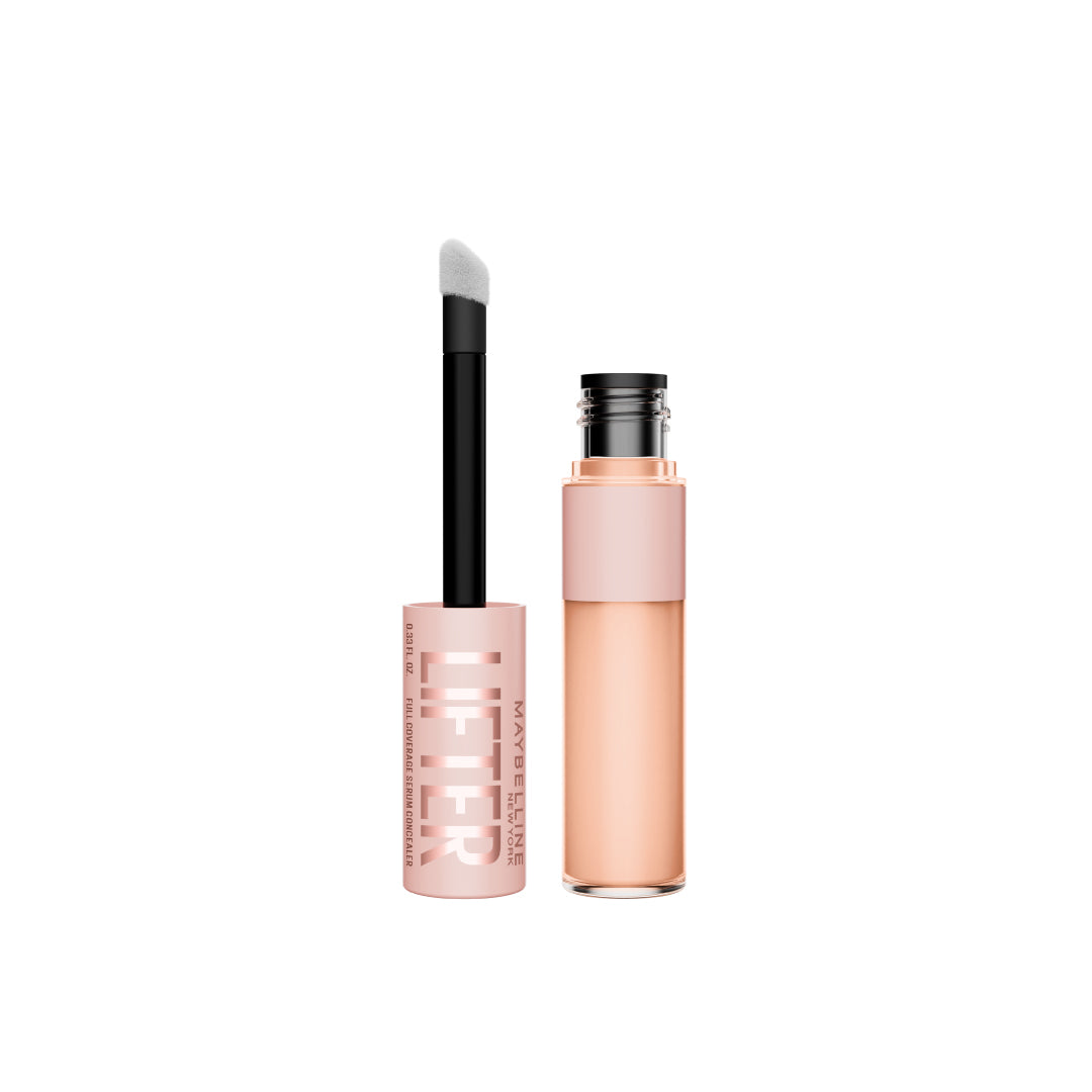 Maybelline New York Lifter Serum Concealer, Full Coverage, Includes 2% Peptides + Caffeine to Hydrate & Brighten Under Eyes 15 Lebanon