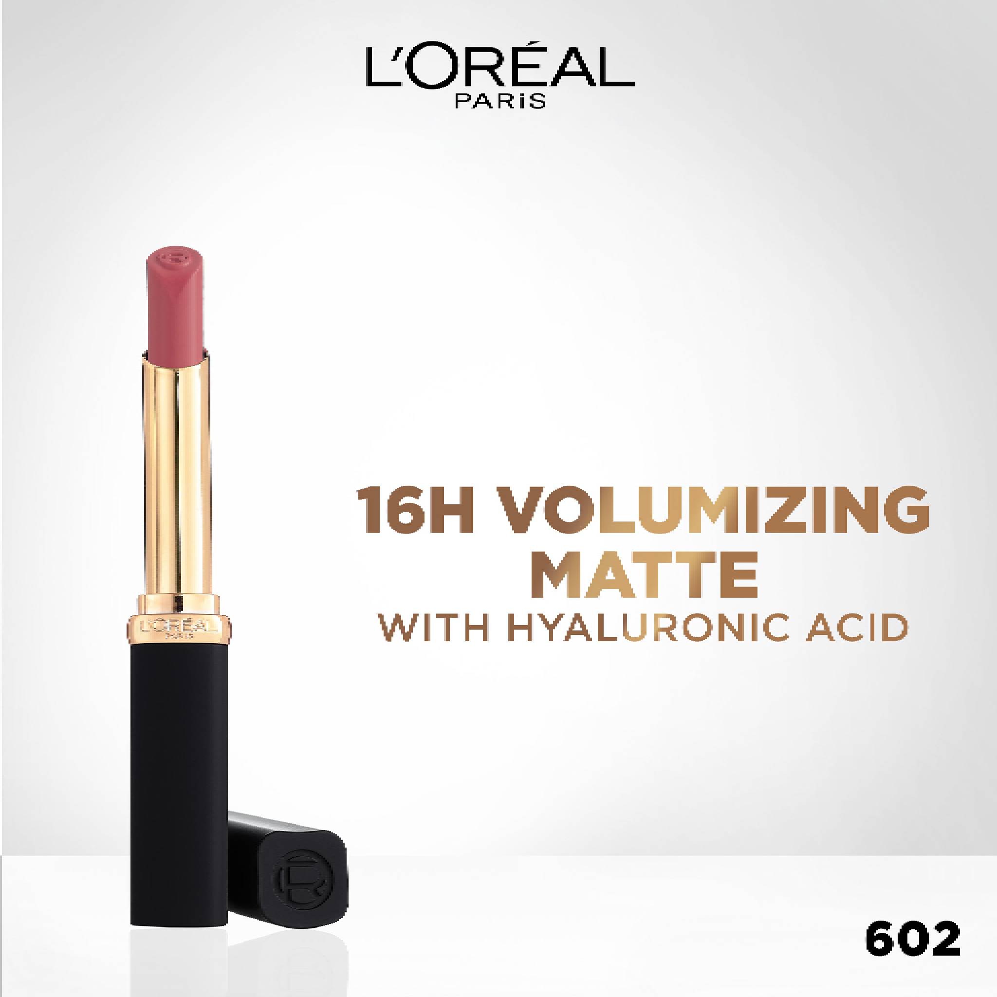 L'Oreal Paris Colour Riche Intense Volume Matte Lipstick with Hyaluronic Acid -16hr wear 602 Nude Lebanon