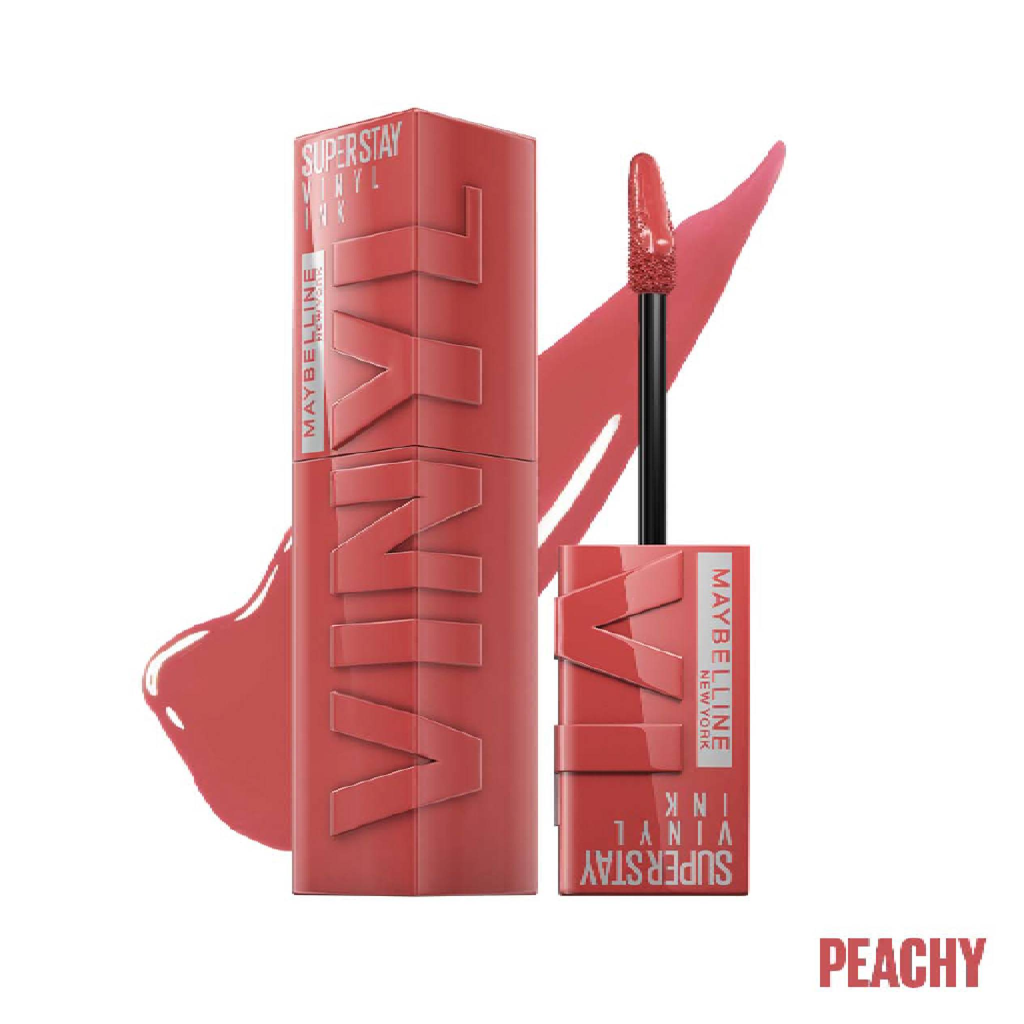 Maybelline New York Superstay Vinyl Ink Liquid Lipstick 15 Peachy Lebanon