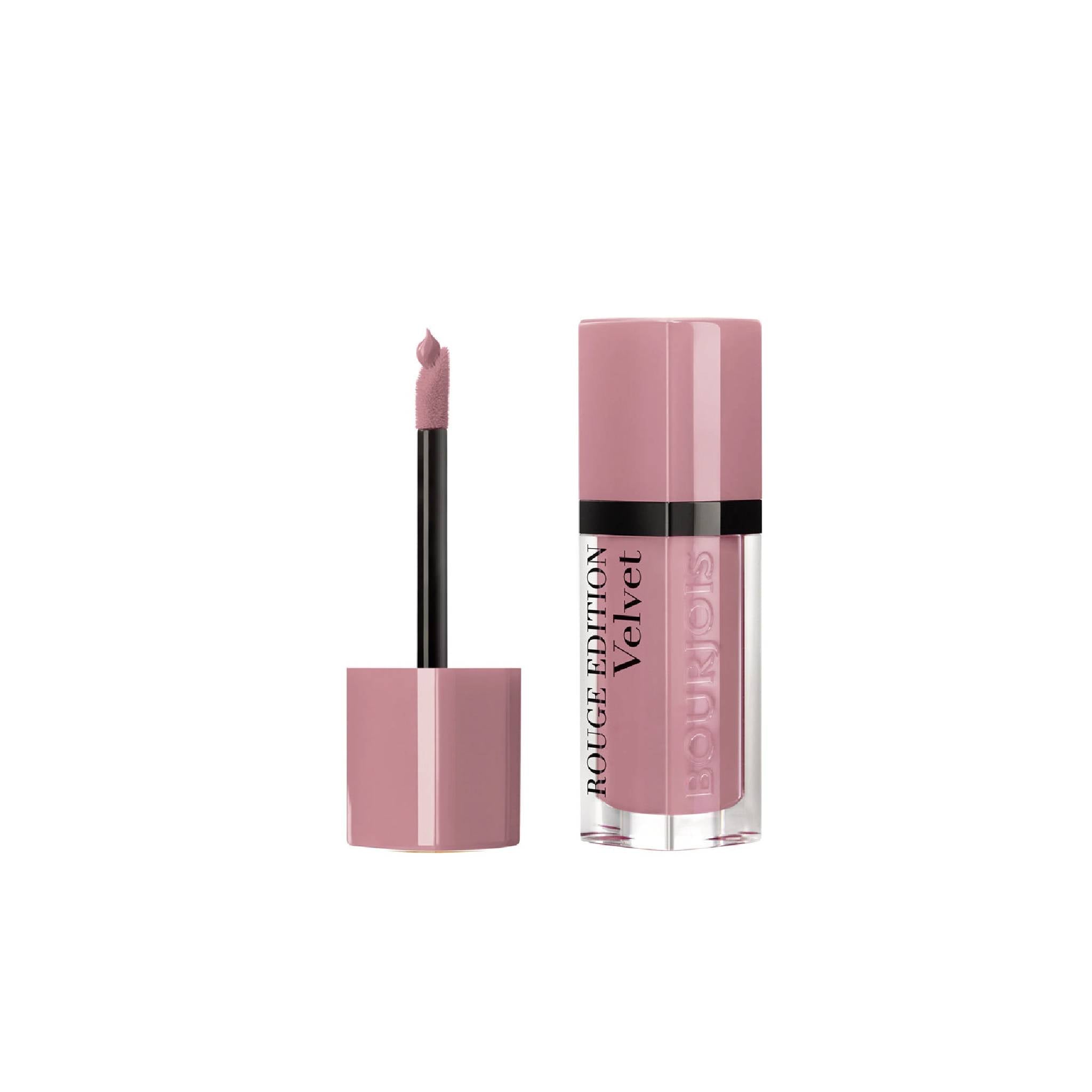 Bourjois Paris Rouge Edition Velvet Matte Liquid Lipstick 10 Don't Pink Of It Lebanon