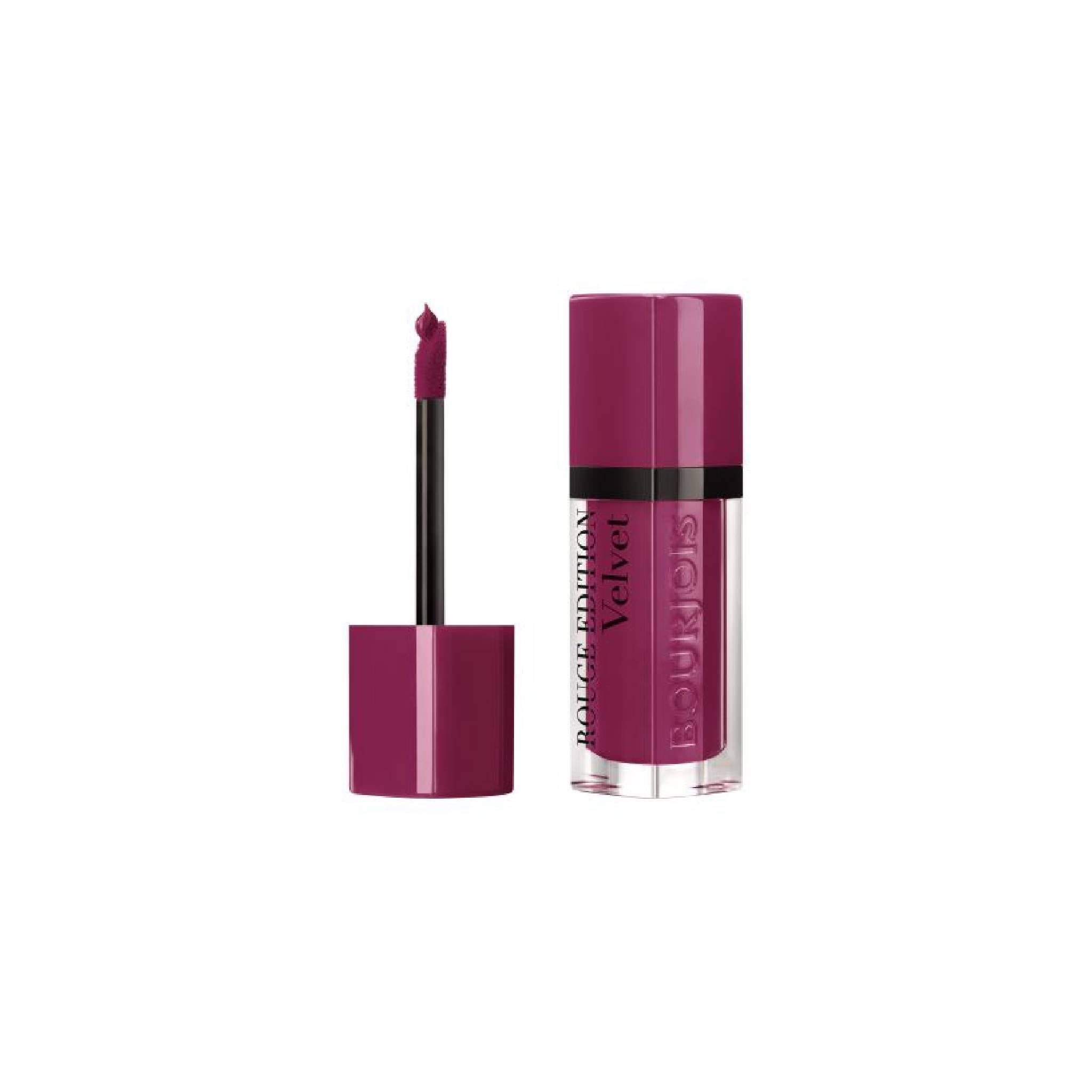 Bourjois Paris Rouge Edition Velvet Matte Liquid Lipstick 14 Plum Plum Girl Lebanon