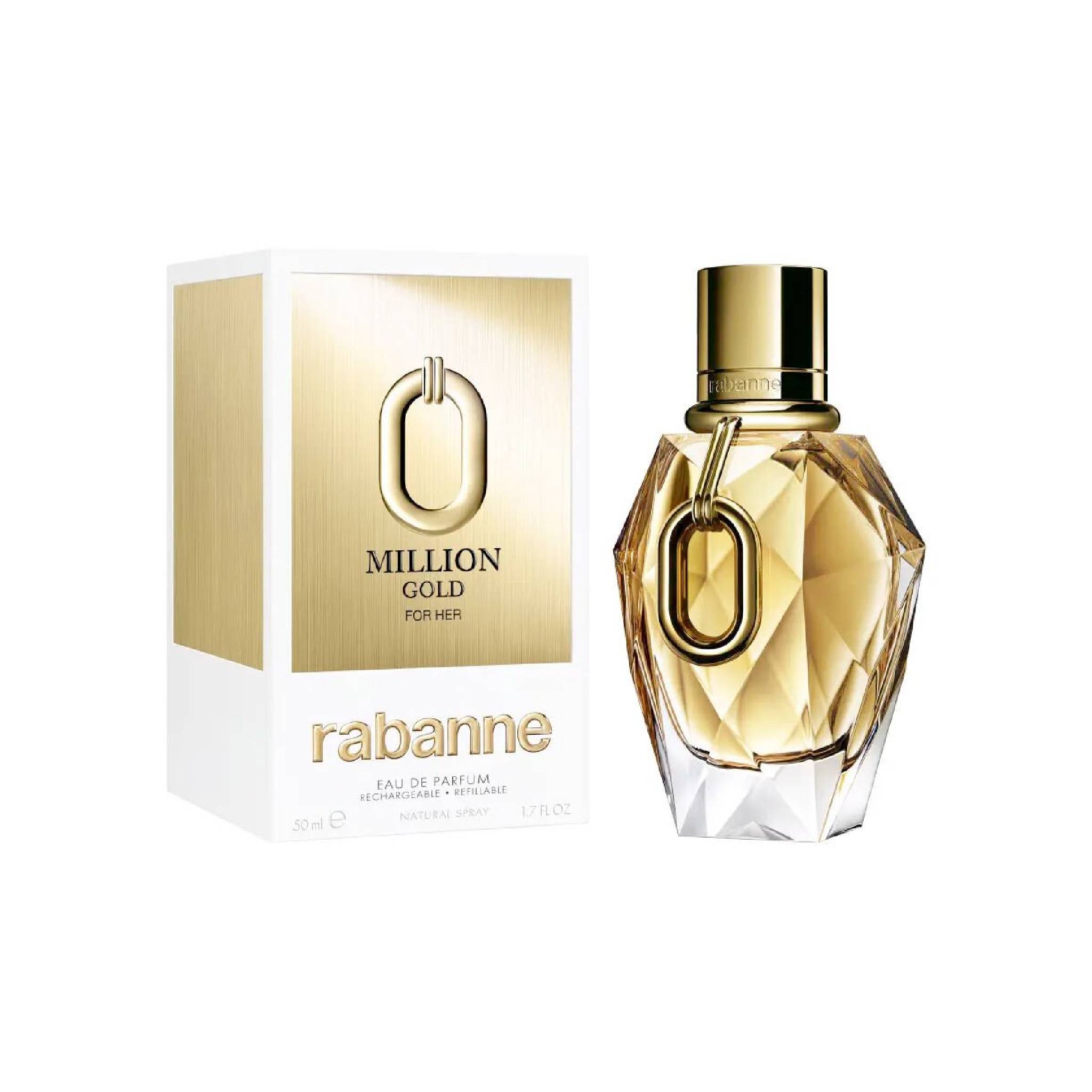 Paco Rabanne Million Gold Refillable Eau De Parfum 50ml Lebanon