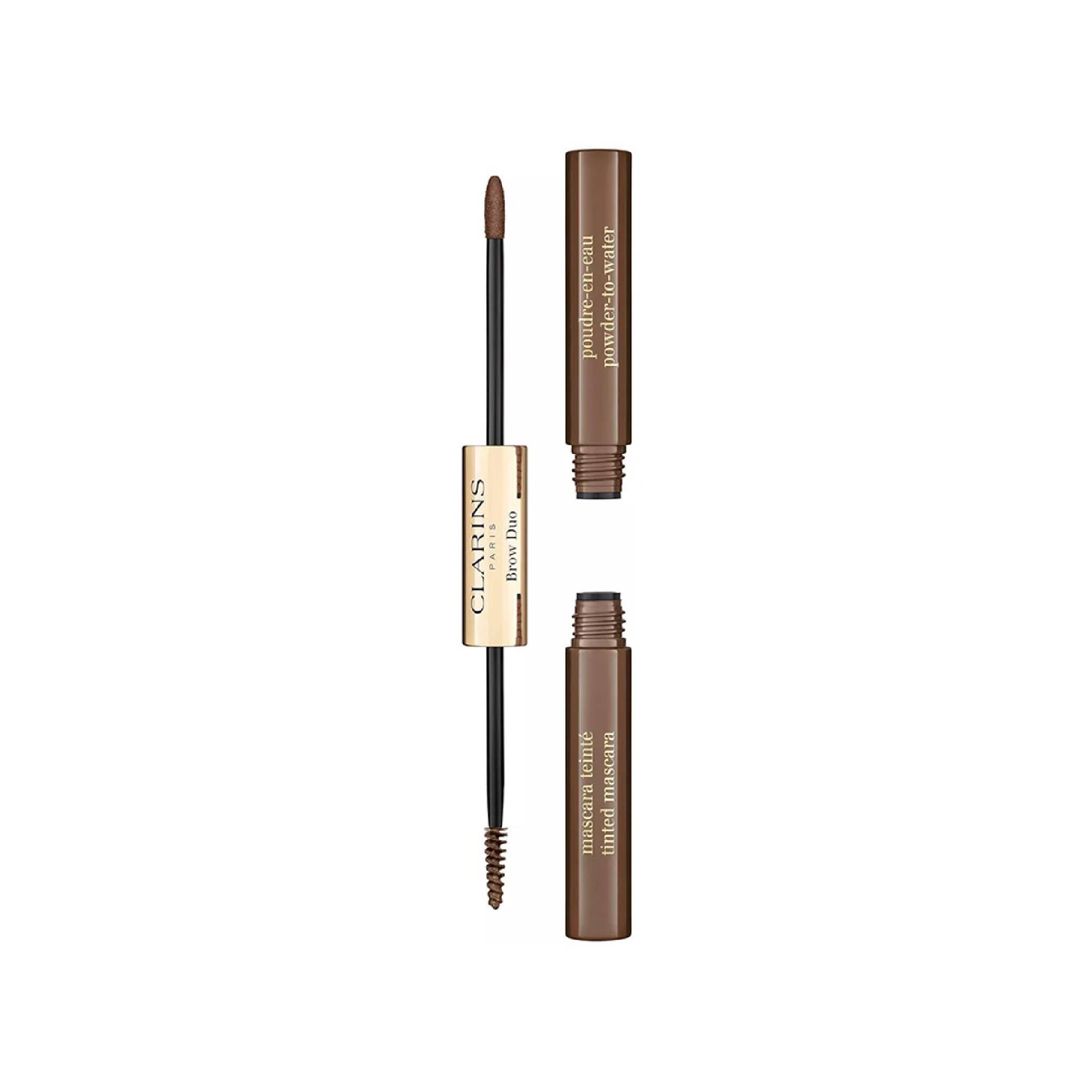 Clarins Brow Duo Eyebrow Powder And Mascara 04 Medium Brown Lebanon