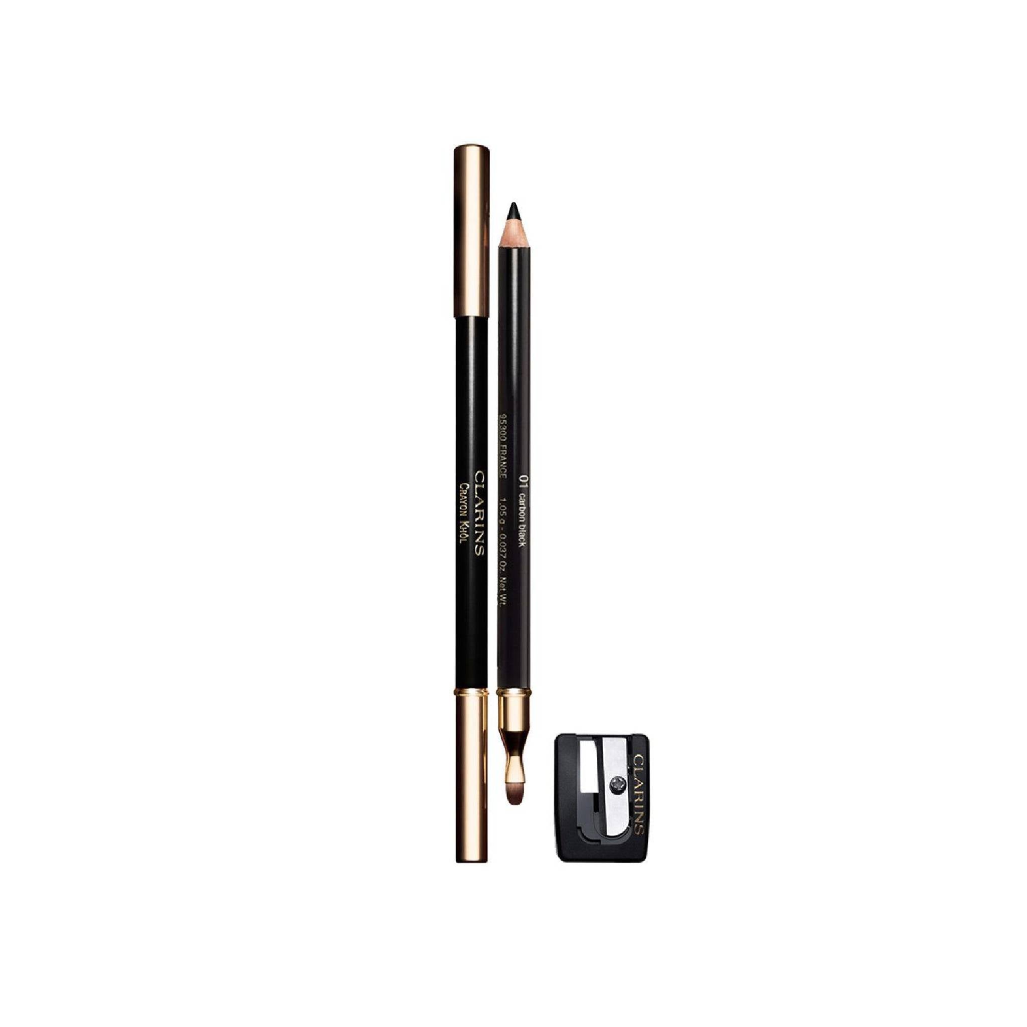 Clarins Crayon Khôl with Sharpener & Brush 01 Carbon Black Lebanon
