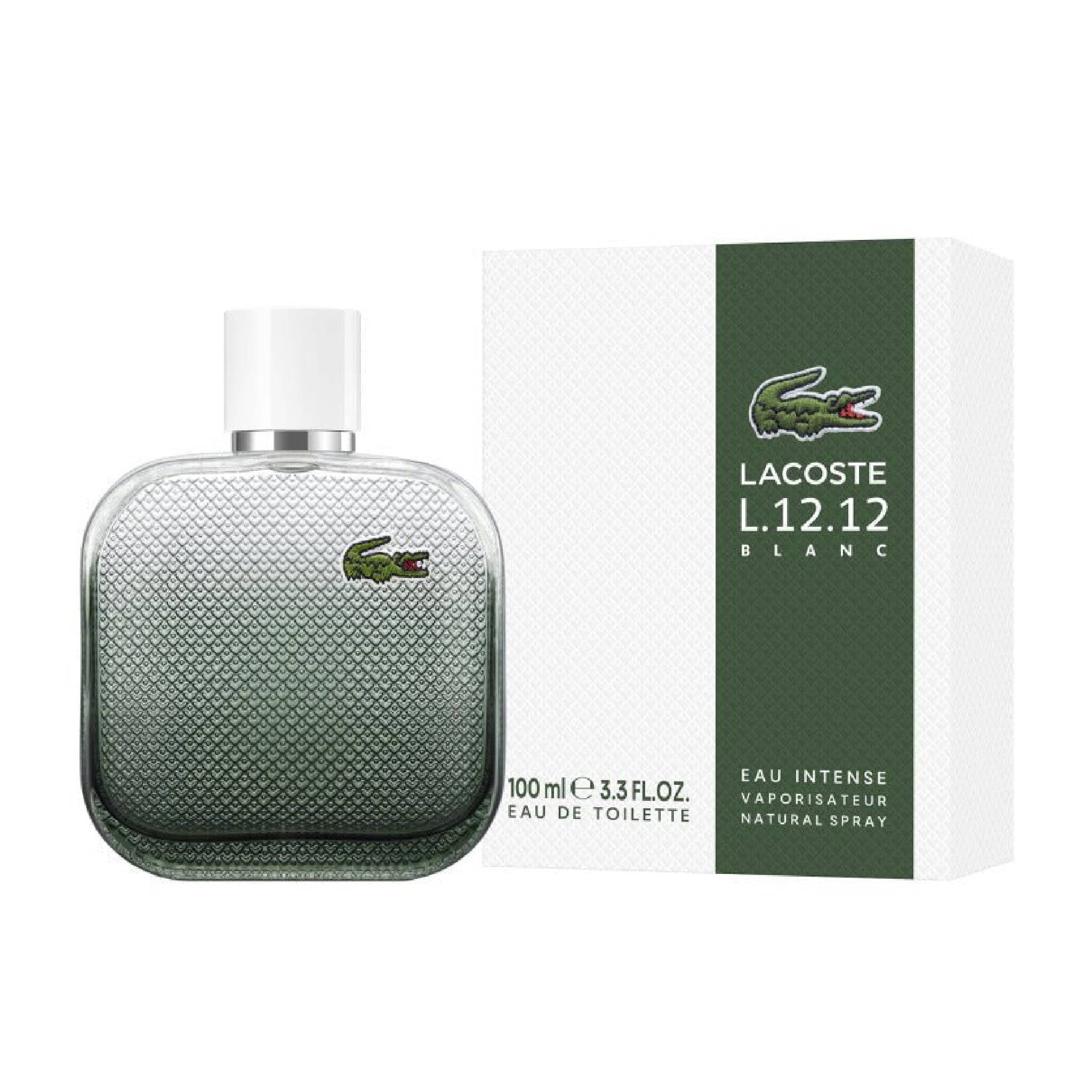 Lacoste Men's L.12.12. Blanc Eau Intense Eau de Toilette 100ml Lebanon