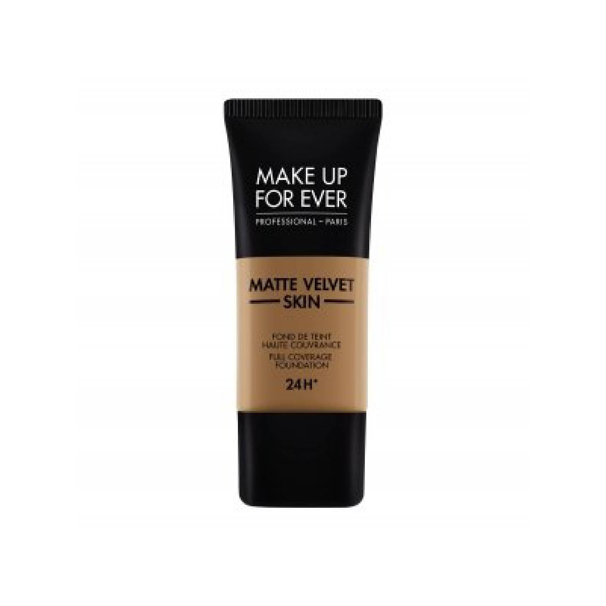 Make Up For Ever Matte Velvet Skin Full Coverage Foundation Y433 Caramel Lebanon