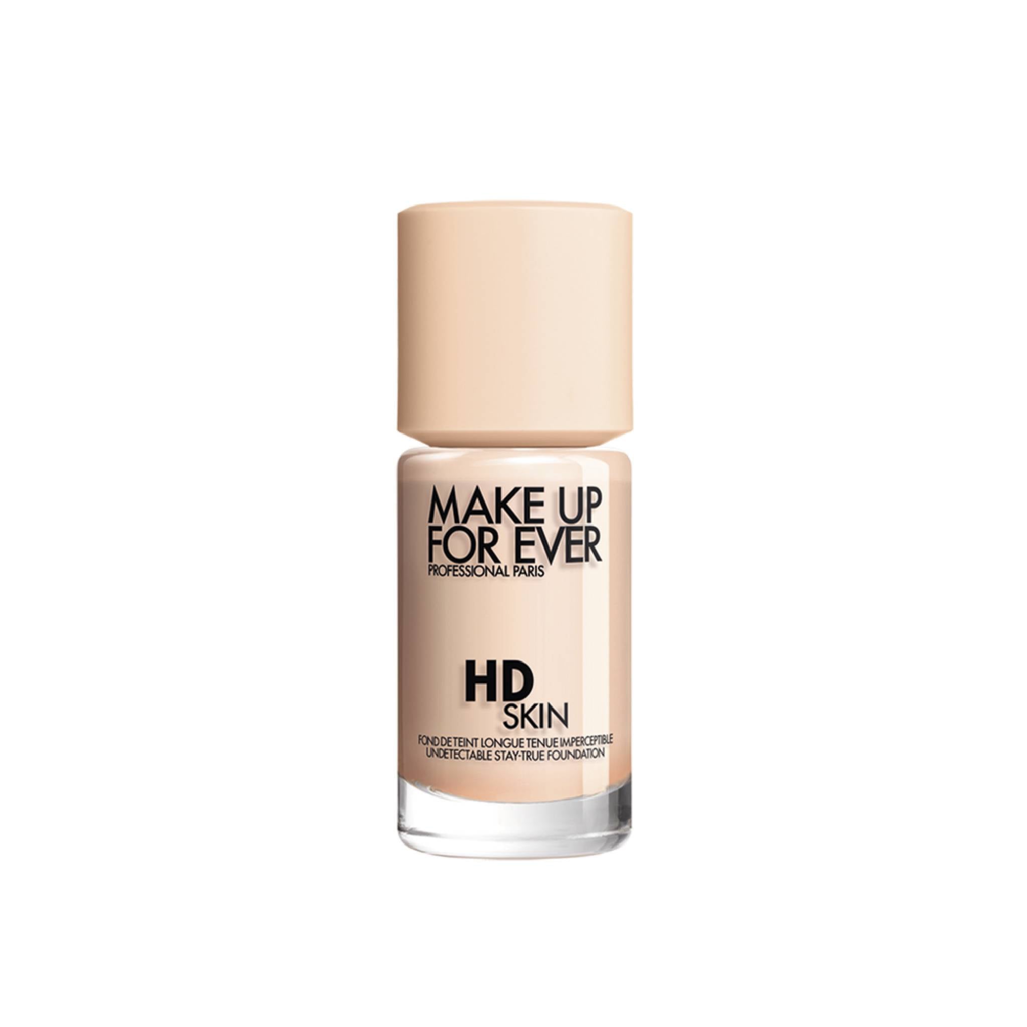 Make Up For Ever HD Skin Waterproof Natural Matte Foundation 1R02 Cool Alabaster Lebanon