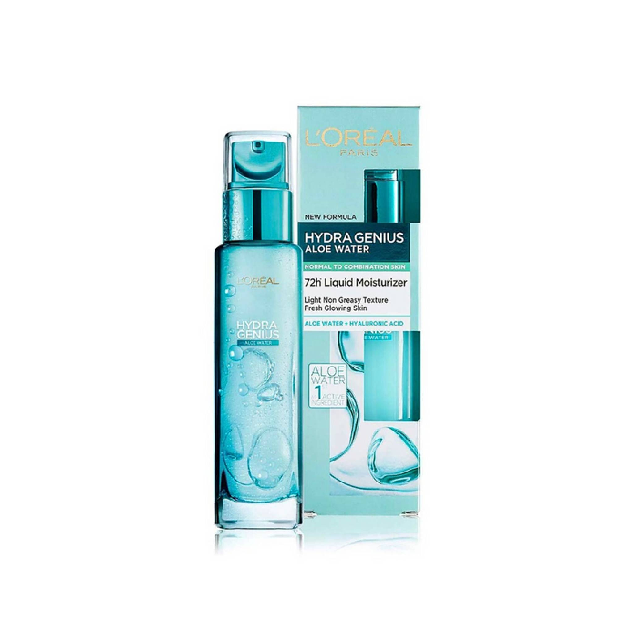 L'Oreal Paris Hydra Genius Aloe Water Moisturizer For Normal to Combination Skin 70ml Lebanon