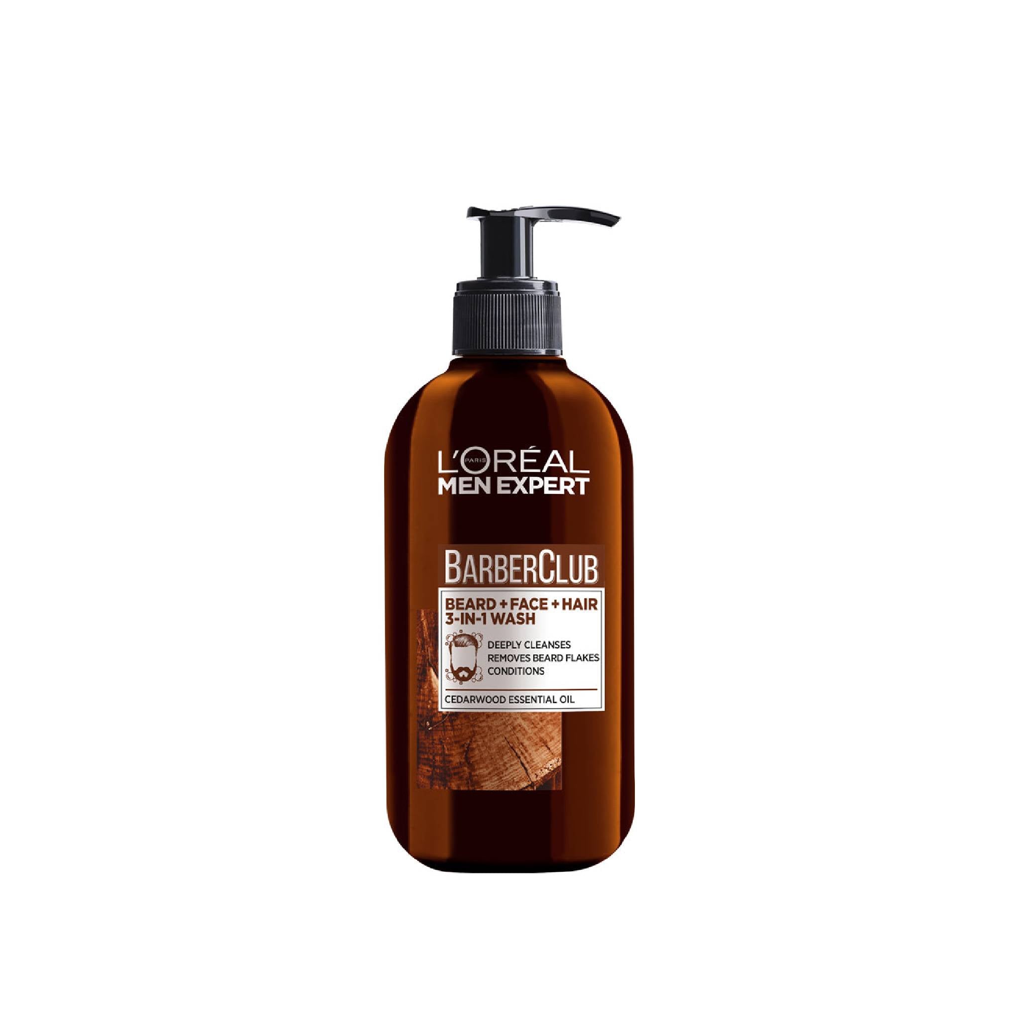L'Oreal Paris Men Expert- Barber Club- 3 in 1 Wash Lebanon