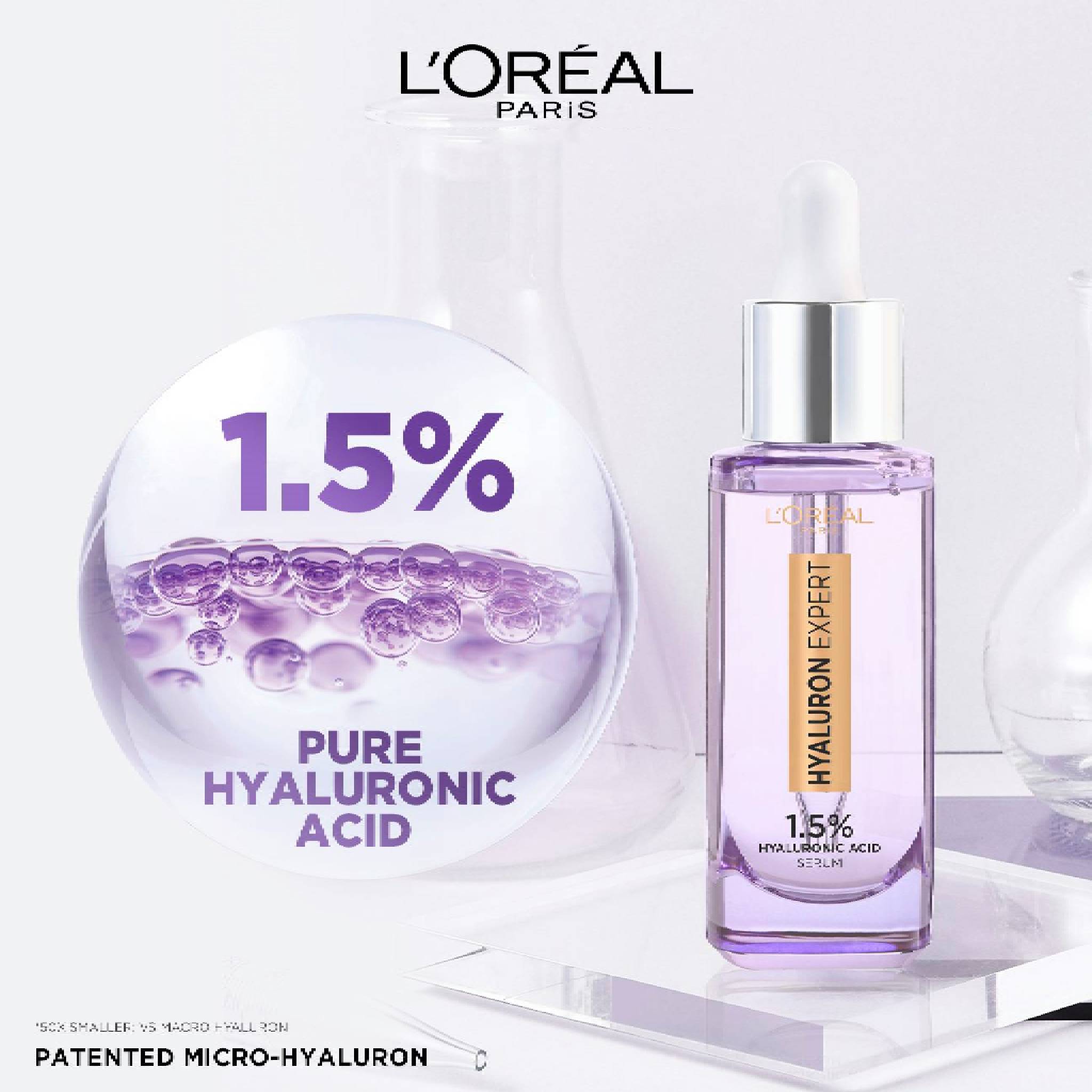 Hyaluron Expert Moisturiser and Anti-Aging Plumping  Serum with Hyaluronic Acid