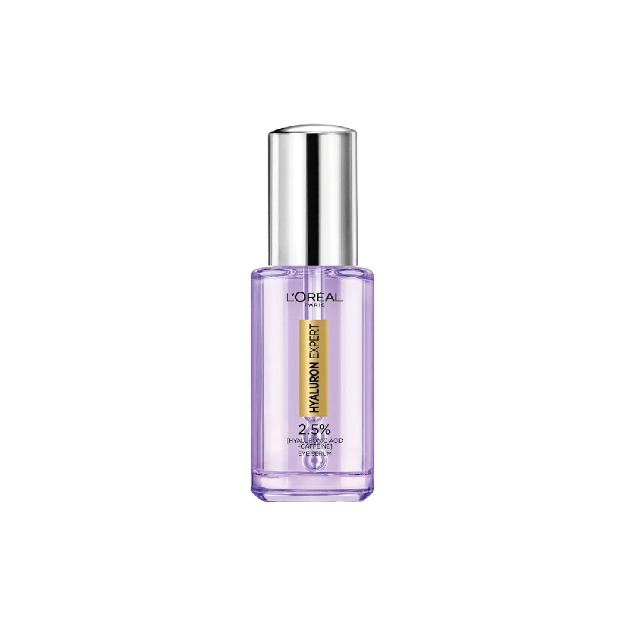 L'Oreal Paris Hyaluron Expert Moisturiser and Anti-Aging Eye Serum with 2.5% Hyaluronic Acid & Caffeine 20ml Lebanon