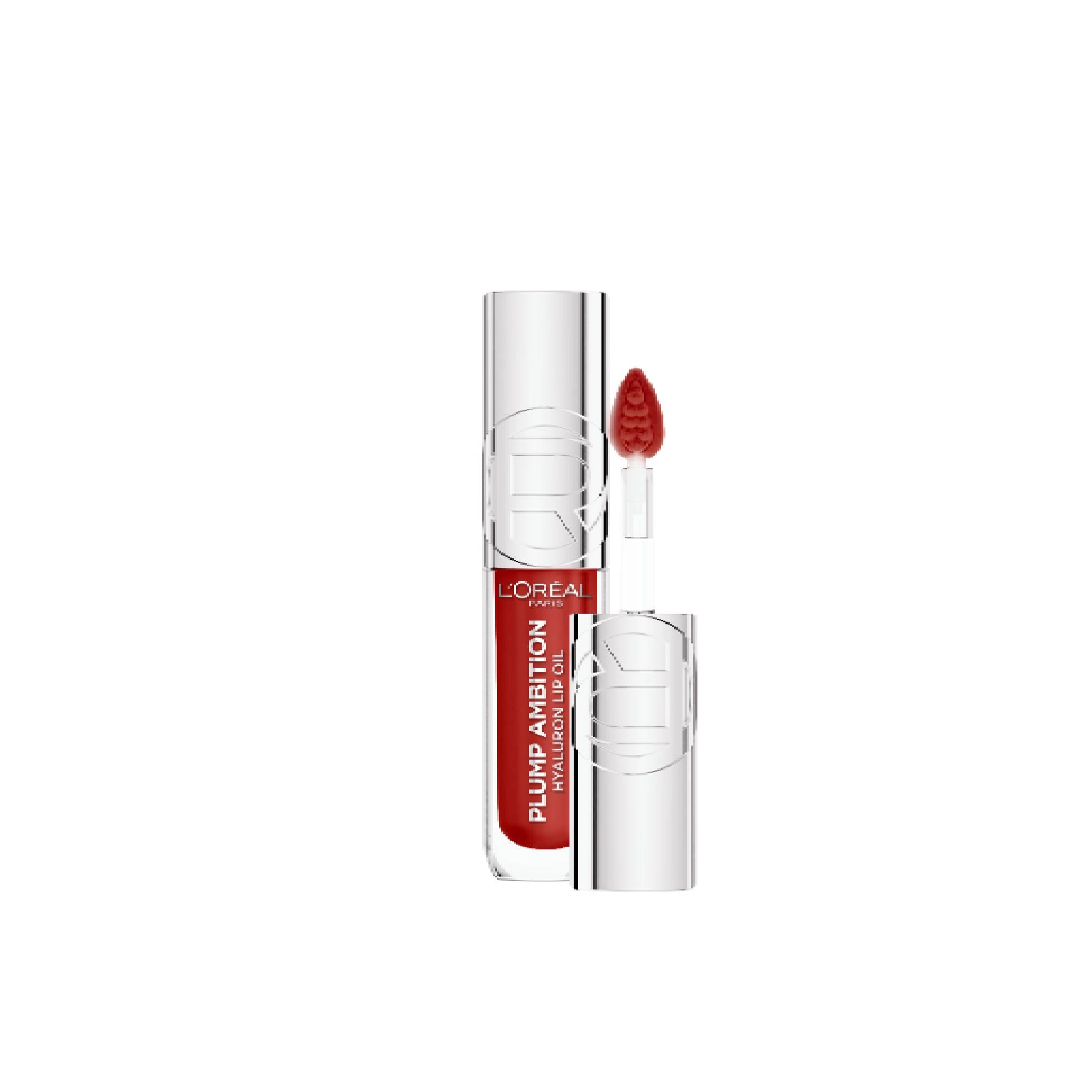 L'Oreal Paris Plump Ambition Hyaluron Lip Oil, 24HR Hydration and Volumizing Shine 601 Worth It Lebanon