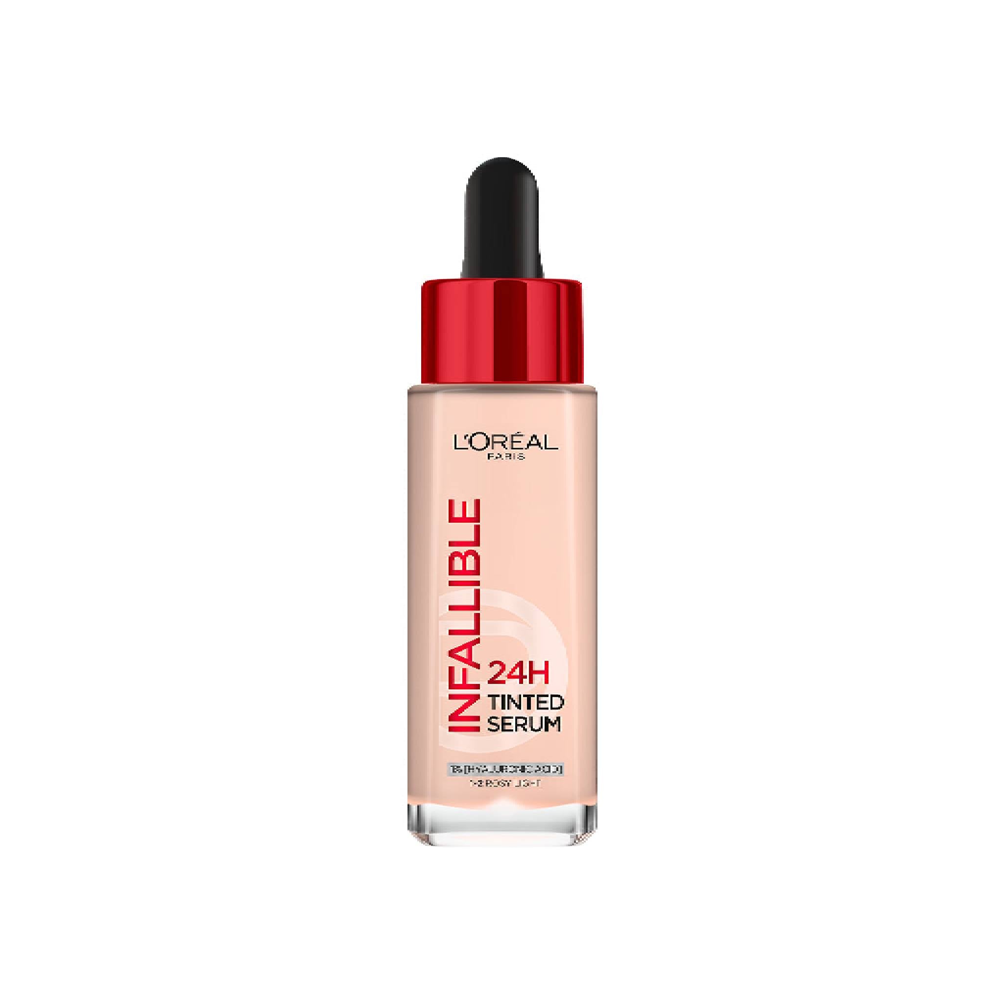 L'Oreal Paris 24H Tinted Serum with 1% Hyaluronic Acid for Radiant Hydrated Skin, Light to Medium Coverage Light 2-3 Lebanon
