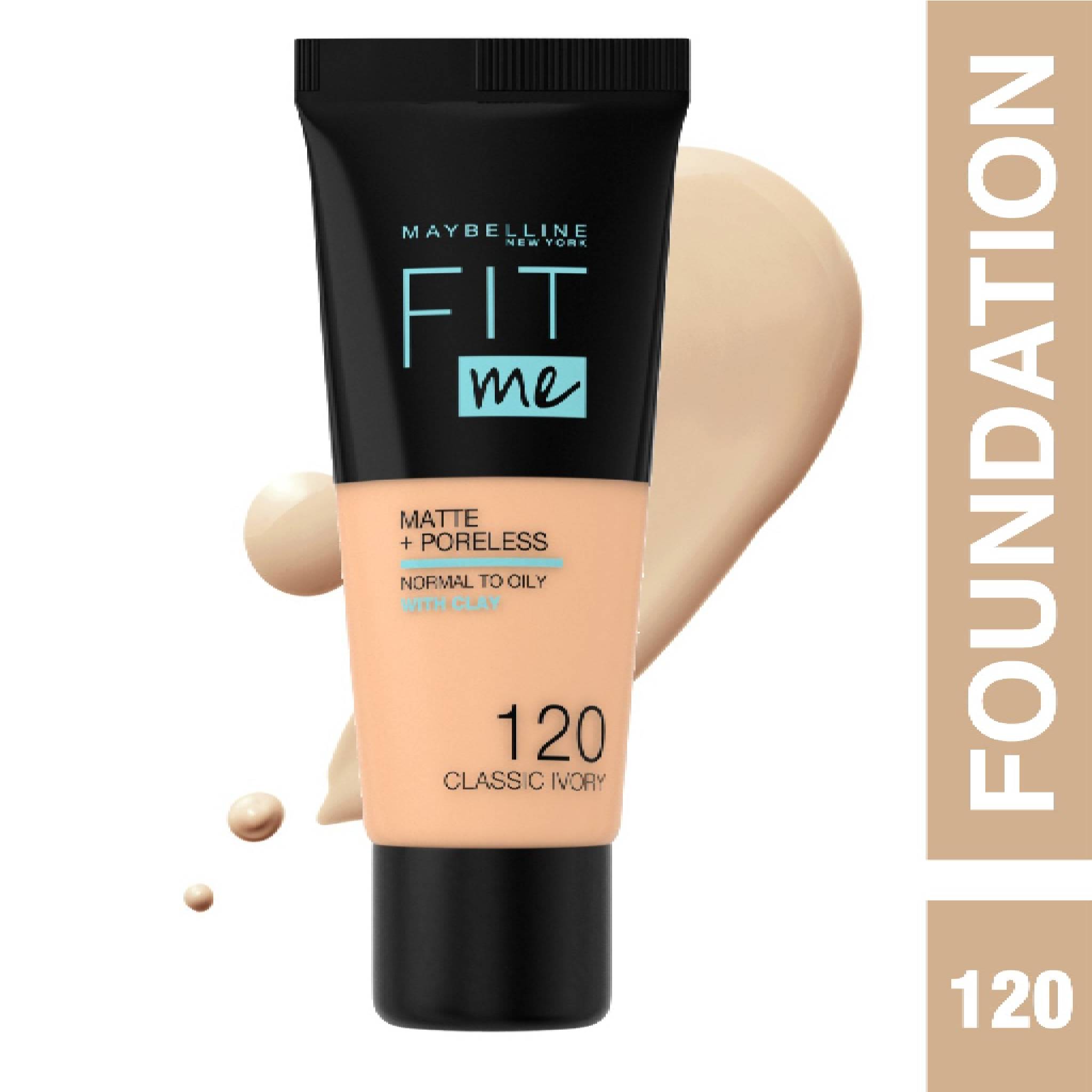 Maybelline New York Fit Me Matte Foundation 120 Classic Ivory Lebanon