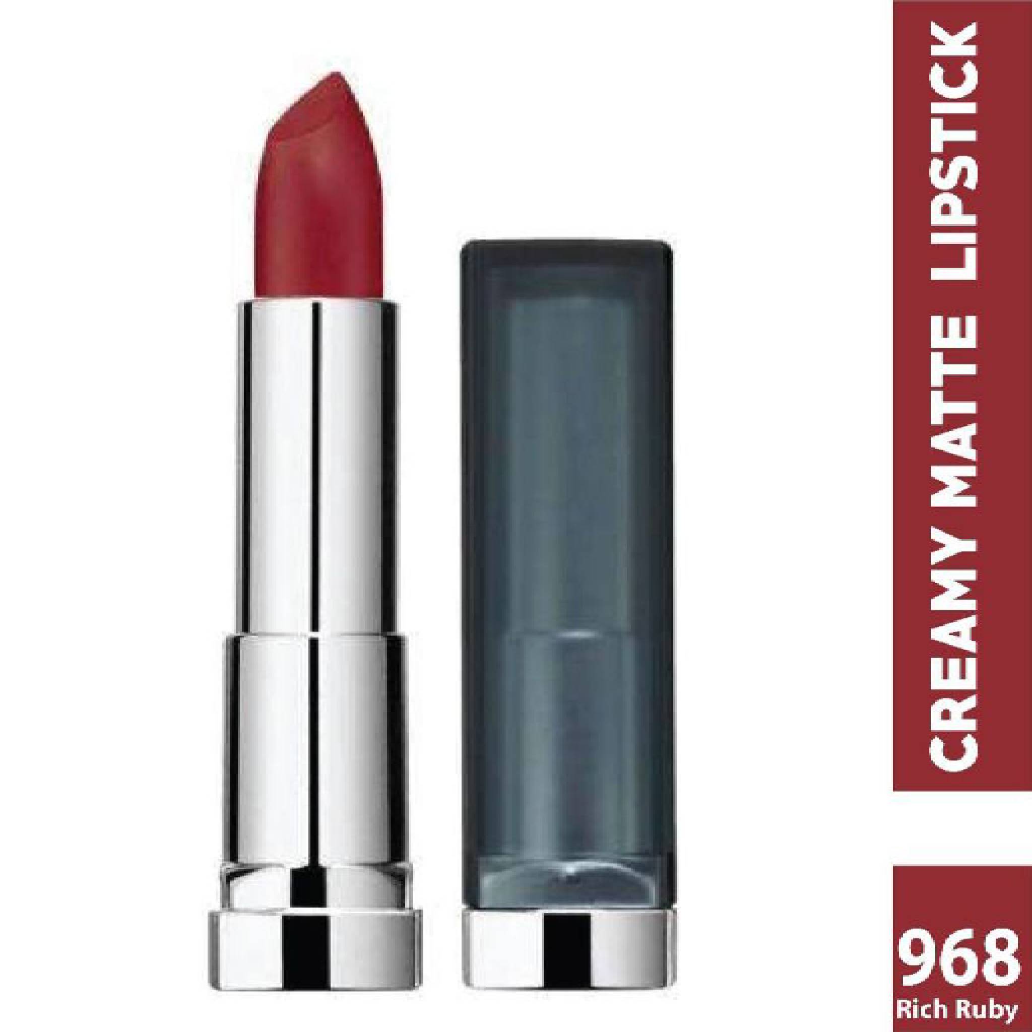 Maybelline New York Color Sensational Creamy Matte Lipstick 968 Rich Ruby Lebanon