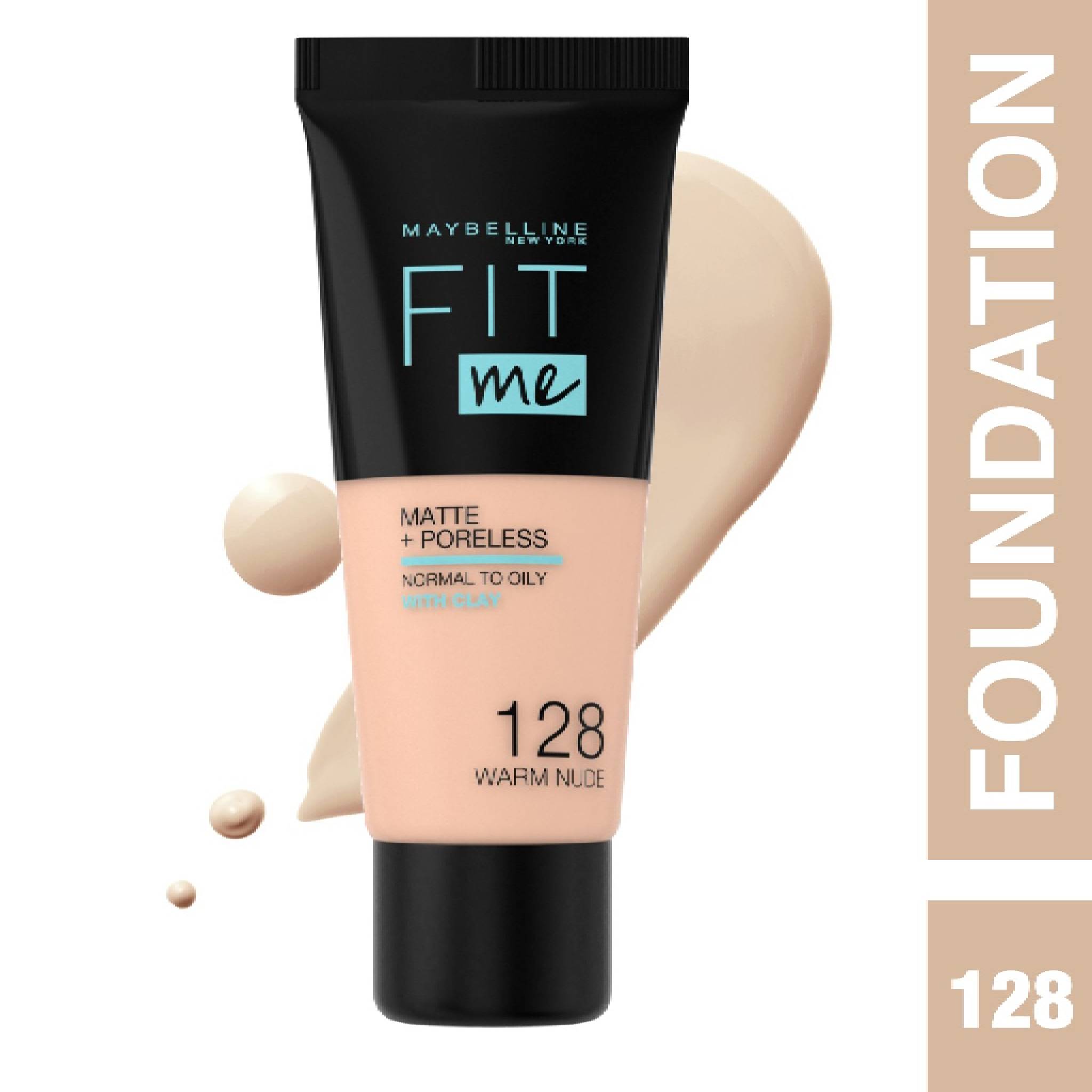 Maybelline New York Fit Me Matte Foundation 128 Warm Nude Lebanon