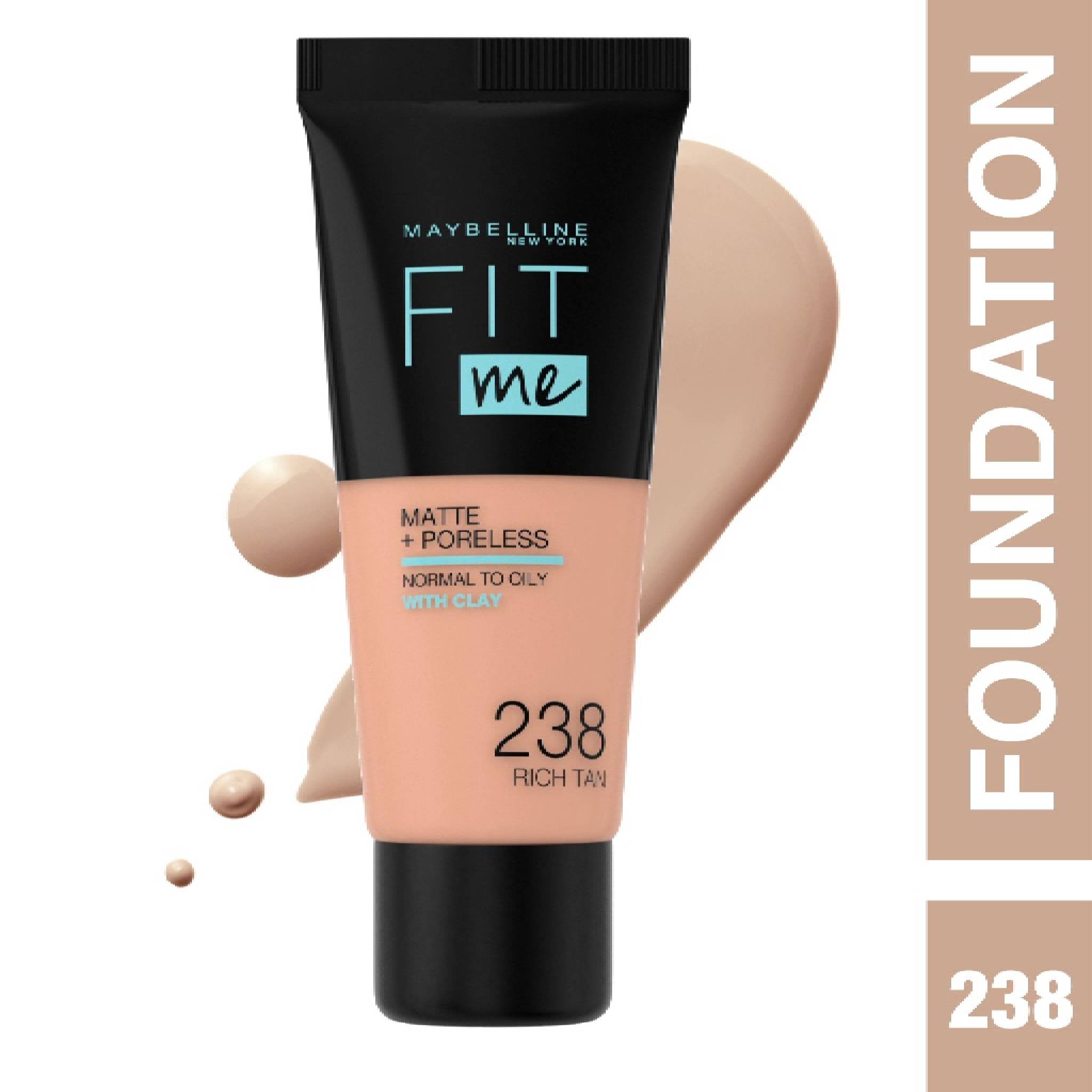 Maybelline New York Fit Me Matte Foundation 238 Rich Tan Lebanon