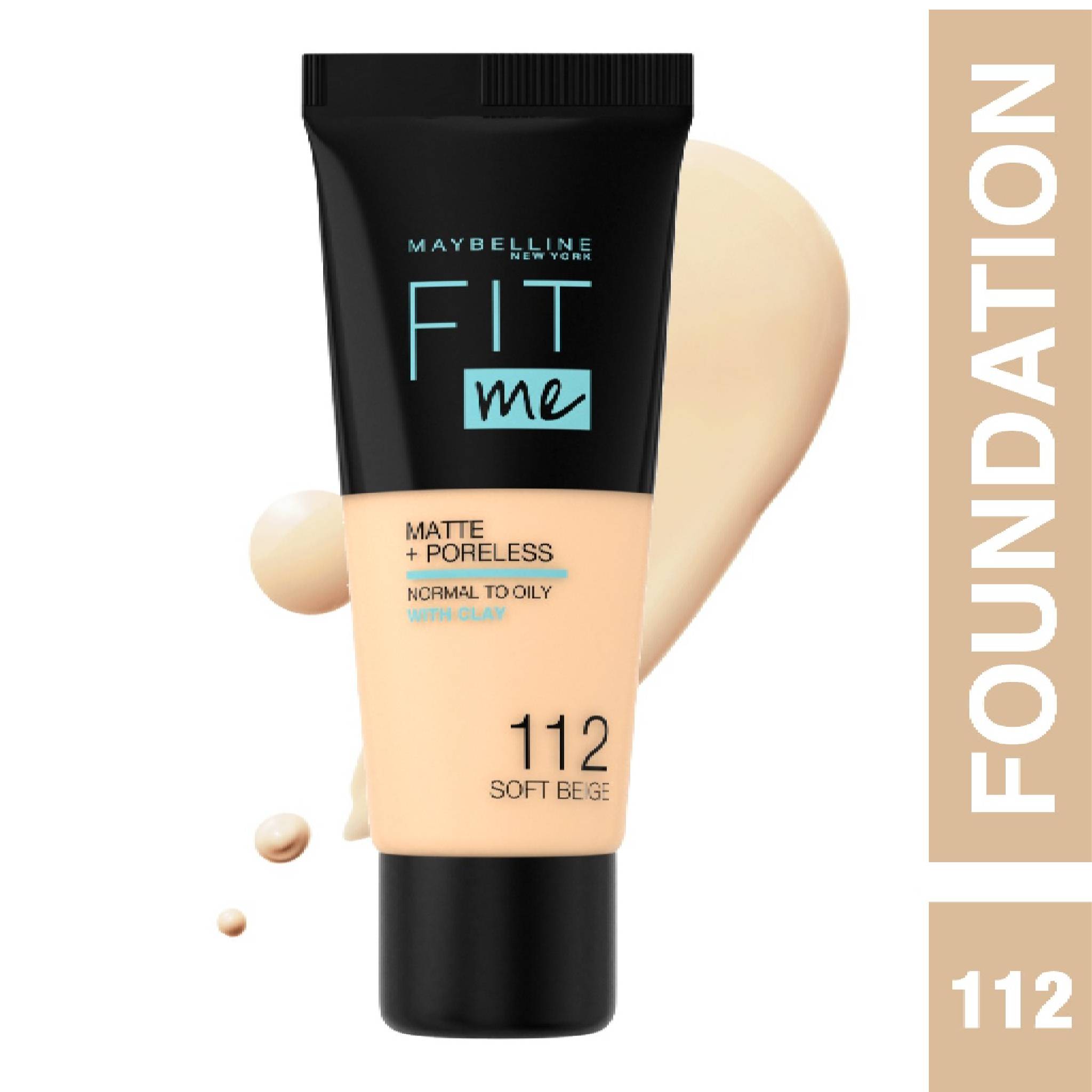 Maybelline New York Fit Me Matte Foundation 112 Soft Beige Lebanon