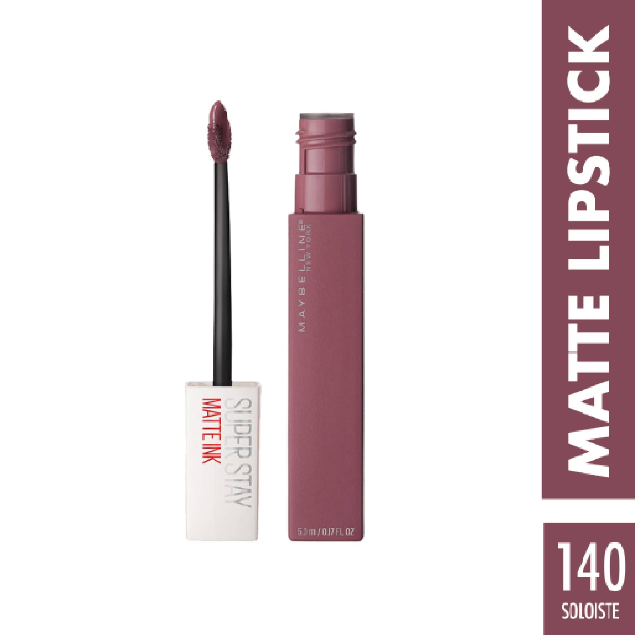 Maybelline New York Superstay Matte Ink Liquid Lipstick Pink Edition 140 Soloist Lebanon