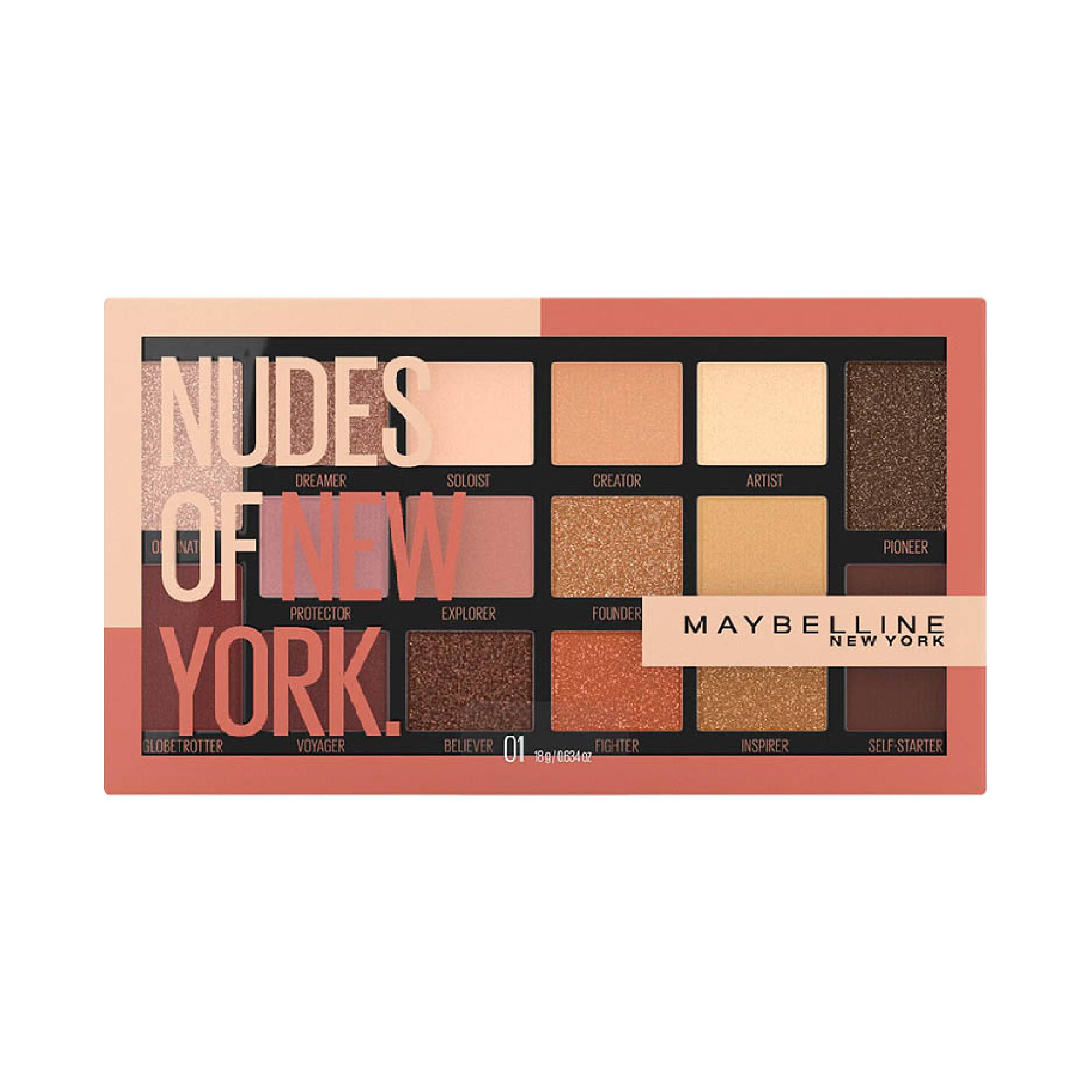 Maybelline New York Nudes of New York Eye Shadow Palette Lebanon