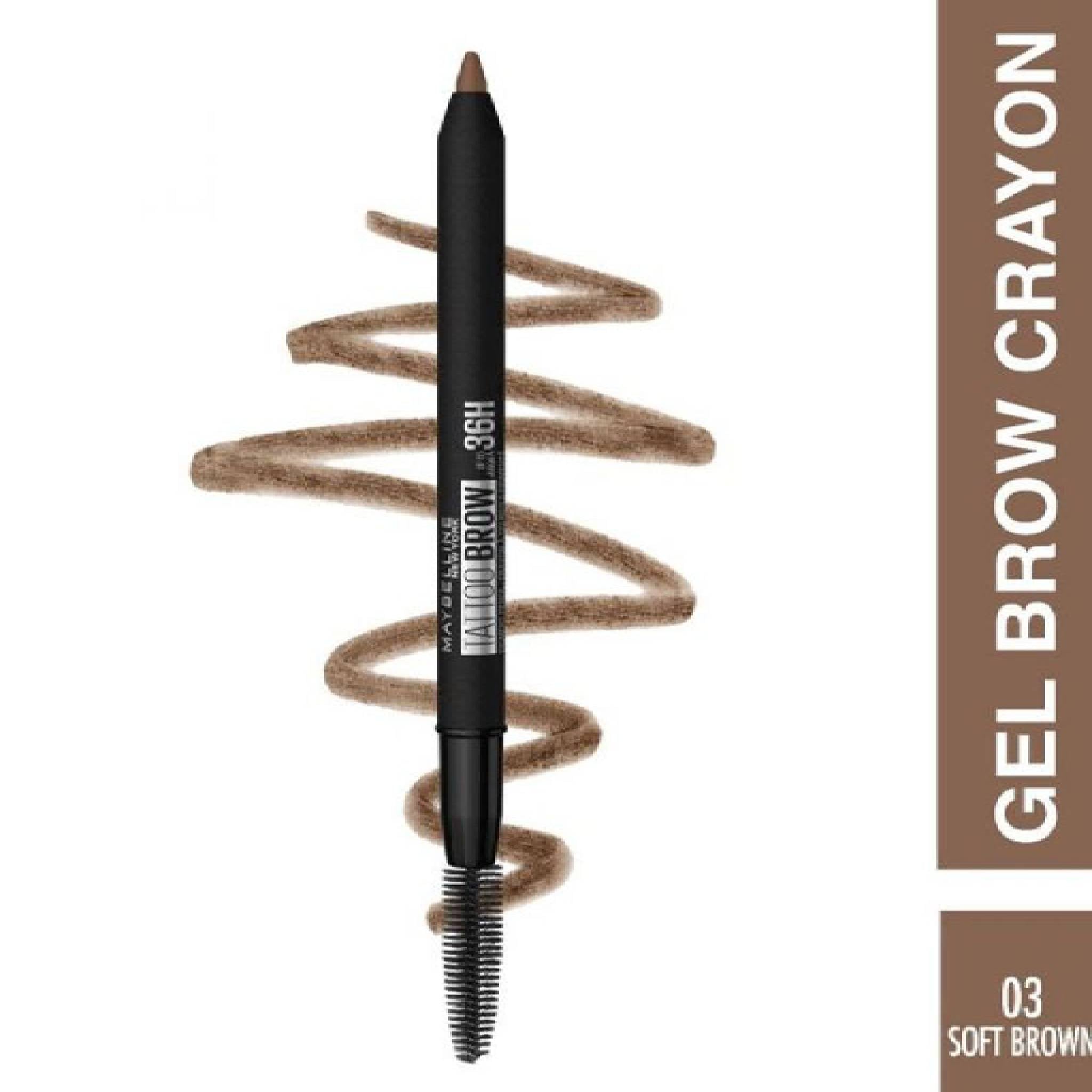 Maybelline New York Tattoo Studio 36H Pigment Brow Pencil 03 Soft Brown Lebanon