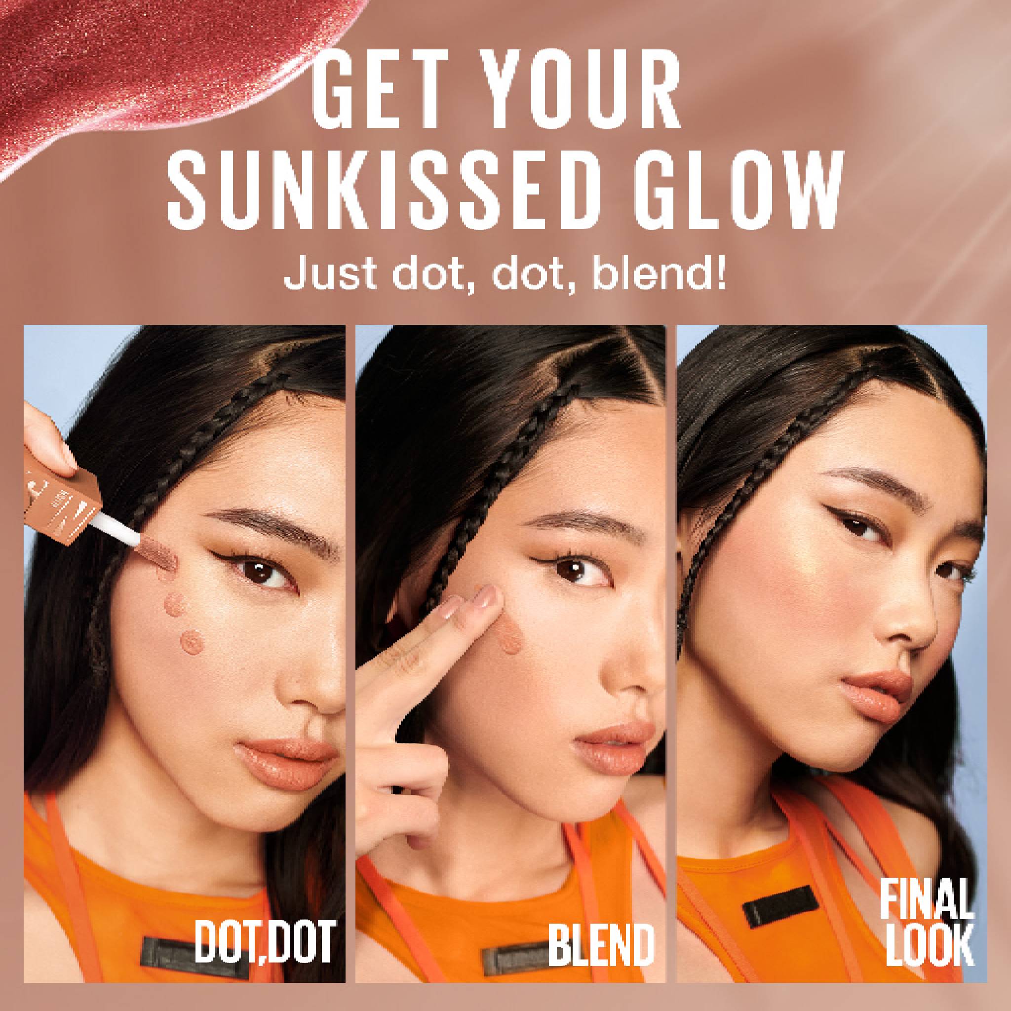 Maybelline New York Sunkisser Multi use Liquid Blush and Bronzer 11 Electric Bronze Lebanon