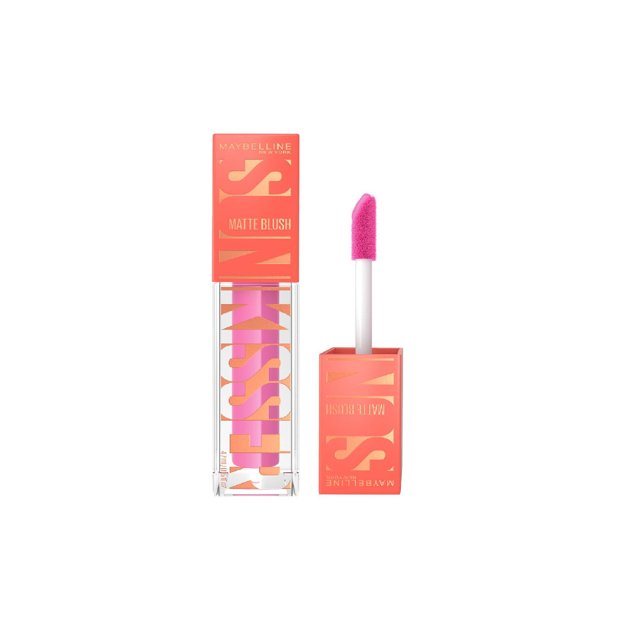 Maybelline New York Sunkisser 12H Longwear Multi-use Matte Liquid Blush, Bronzer, Blendable, Buildable 35 Spritzy Orange Lebanon