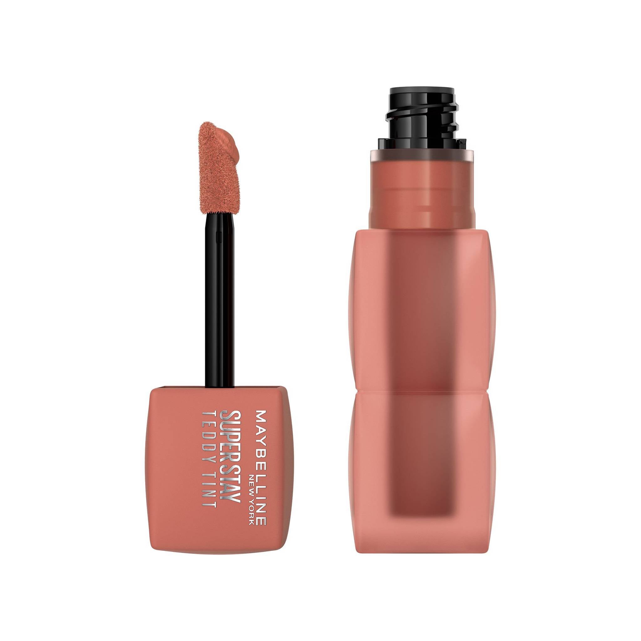 Super Stay Teddy Tint  Soft Blurred Matte Lip Tint | 12h Longwear, Transfer proof