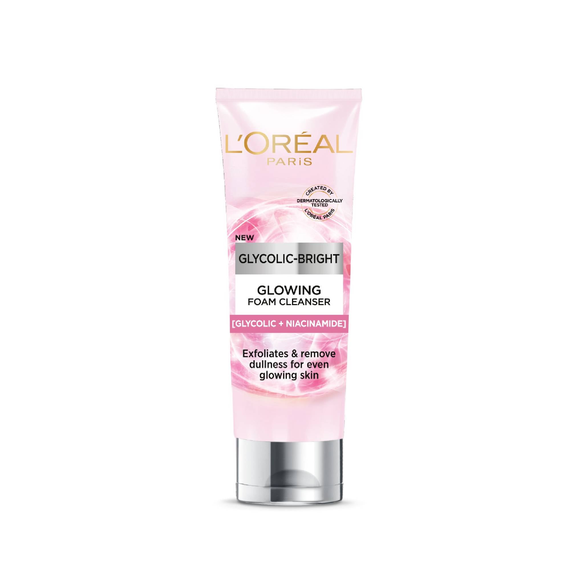 L'Oreal Paris Glycolic Bright Glowing Daily Cleanser Foam 100ml Lebanon