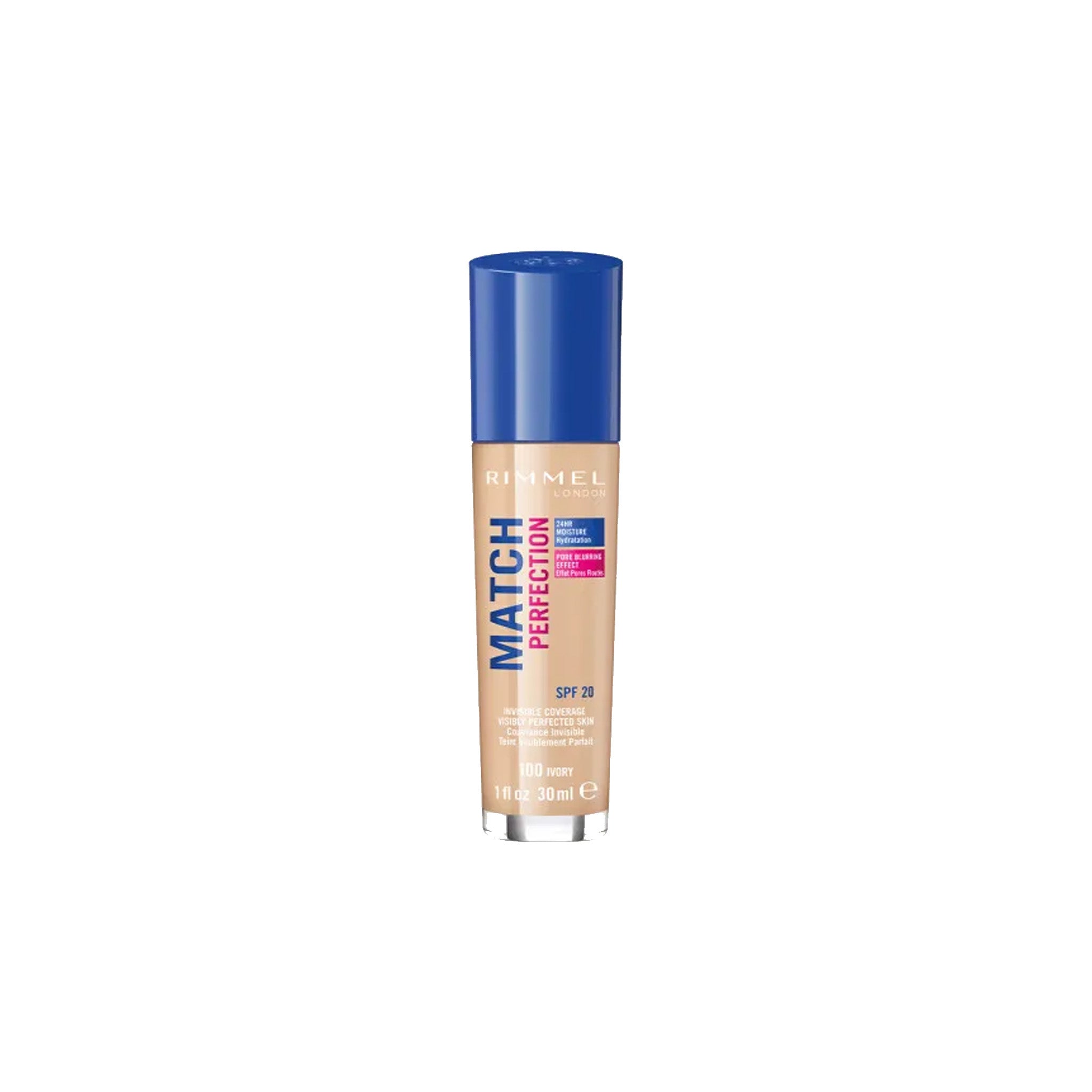 Rimmel London Match Perfection Foundation 100 Ivory Lebanon
