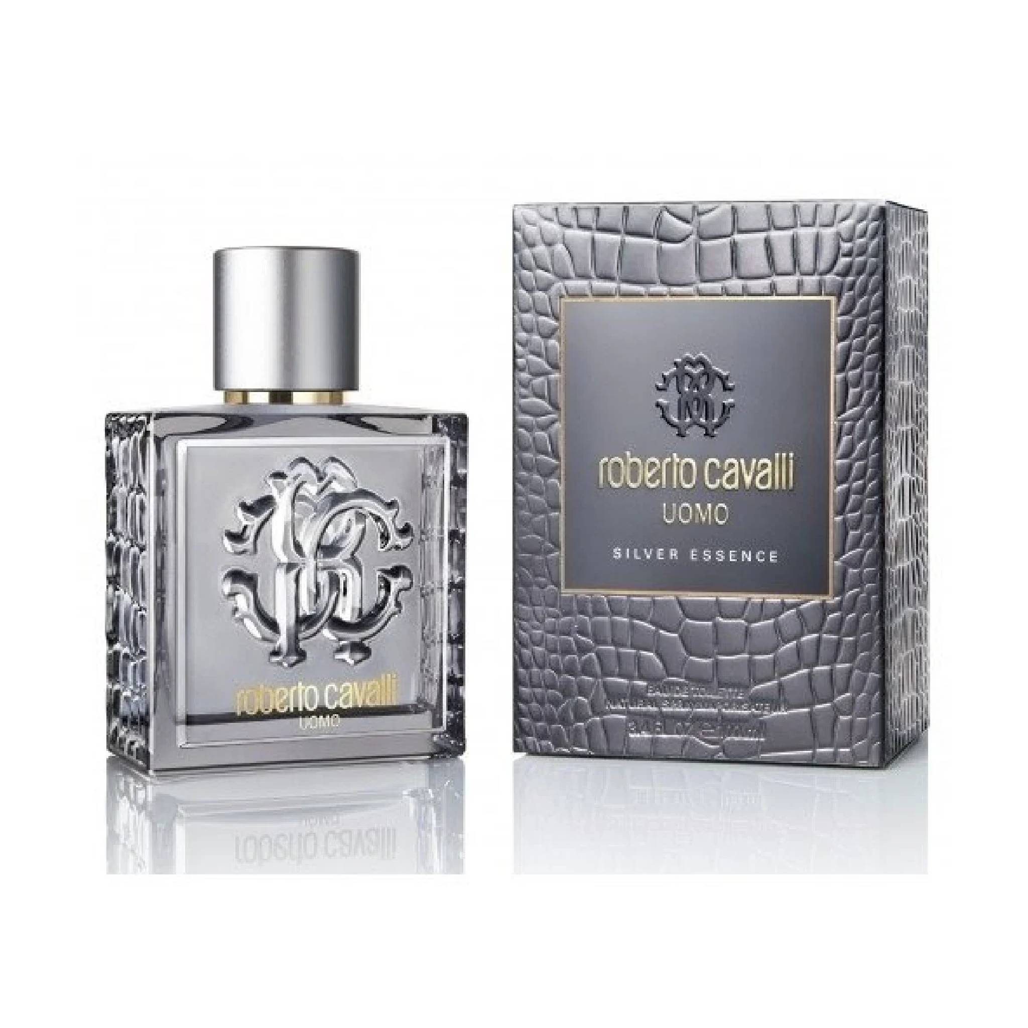Roberto Cavalli Uomo Silver Essence Eau de Toilette 100ml Lebanon