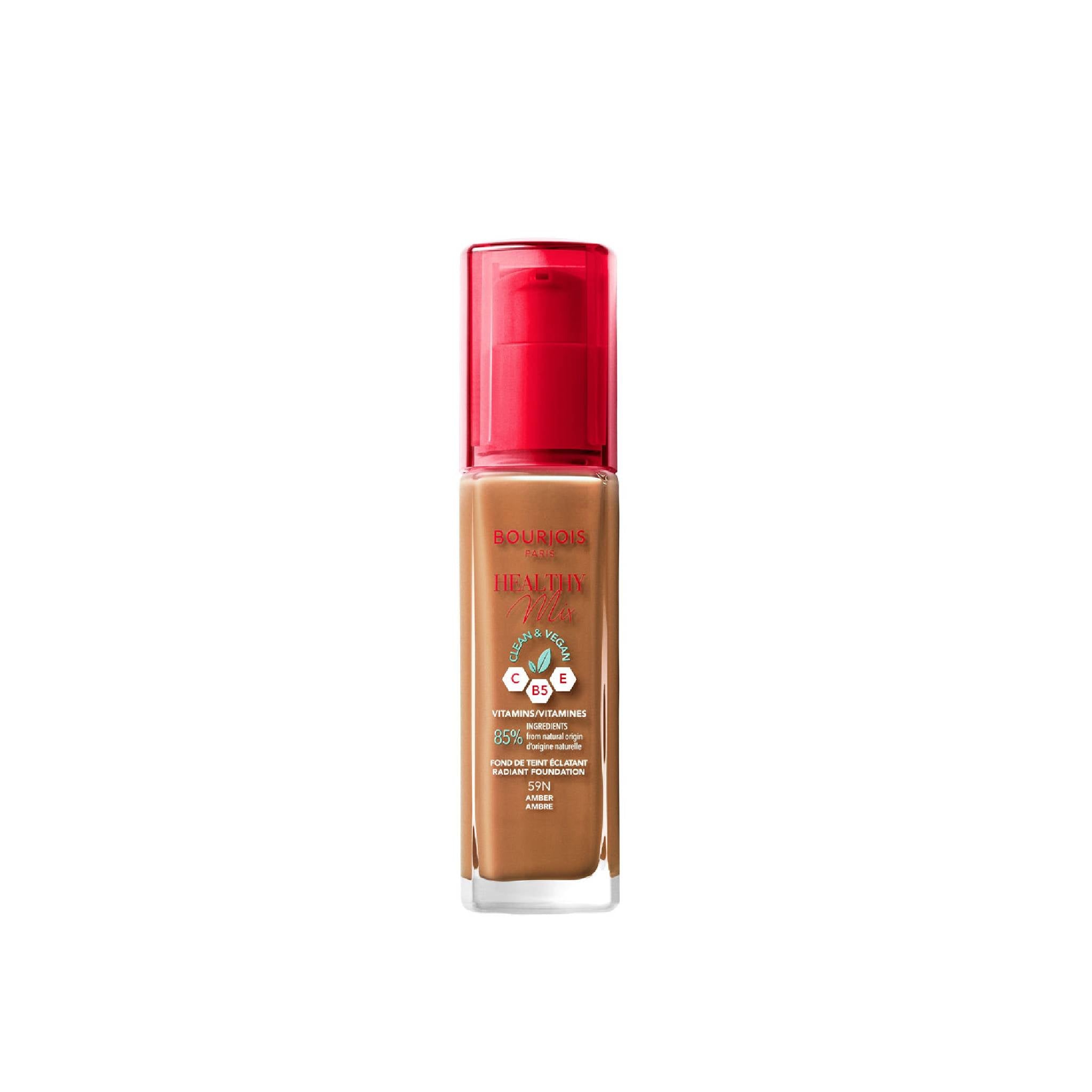 Bourjois Paris Healthy Mix Clean Foundation 59N Amber Lebanon