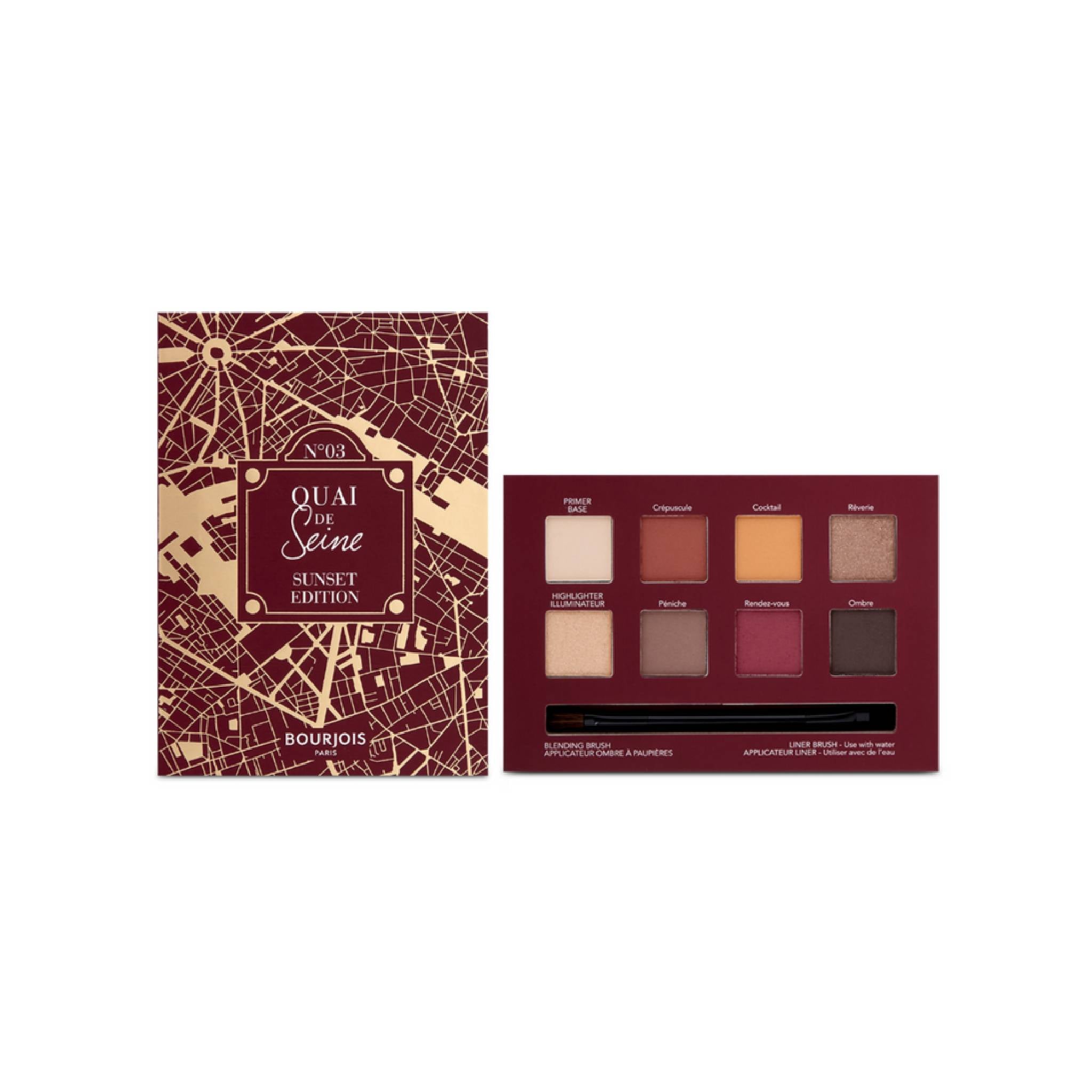 Bourjois Paris 4 in 1 Eyeshadow Palette 03 Sunset Edition Lebanon