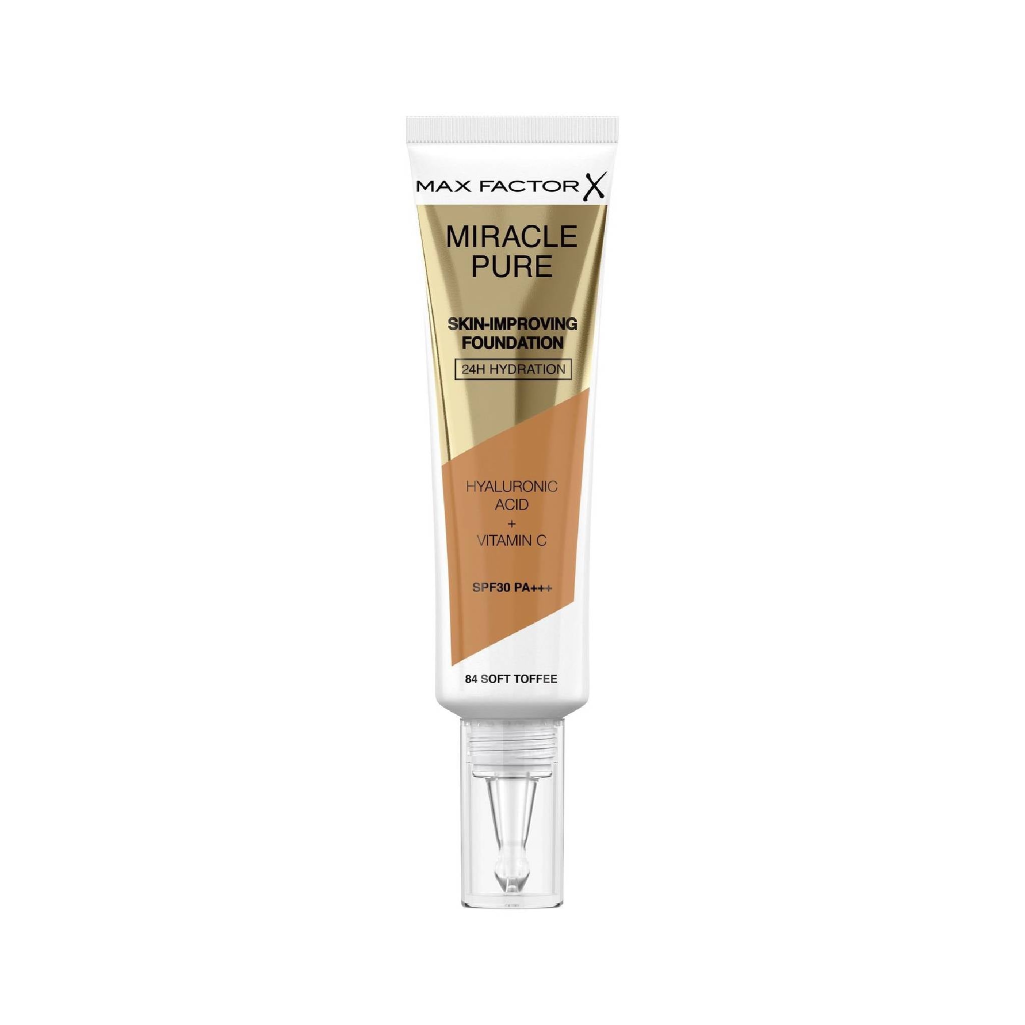 Max Factor Miracle Pure Skin Improving Foundation 84 Soft Toffee Lebanon