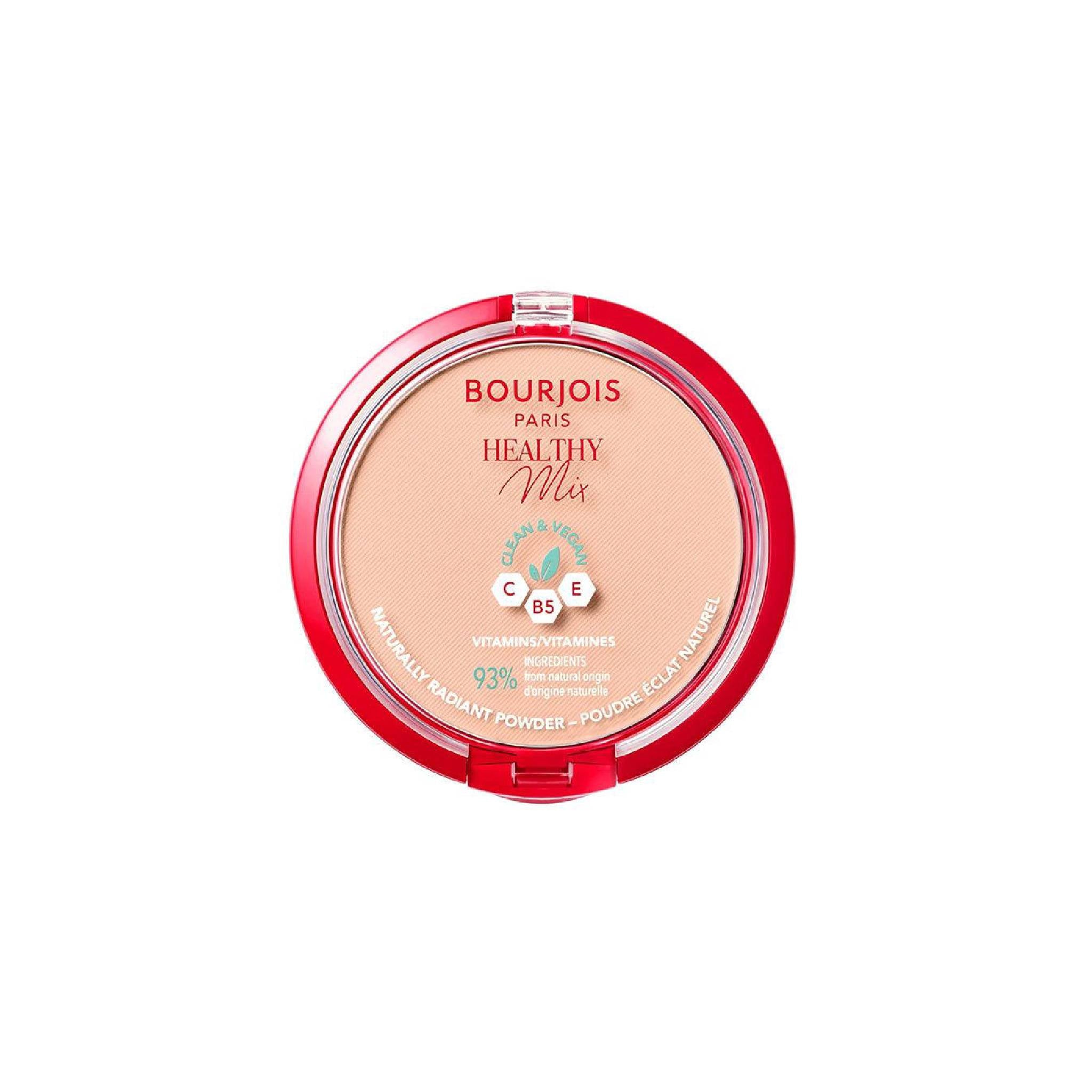 Bourjois Paris Healthy Mix Clean Compact Powder 03 Pink Beige Lebanon