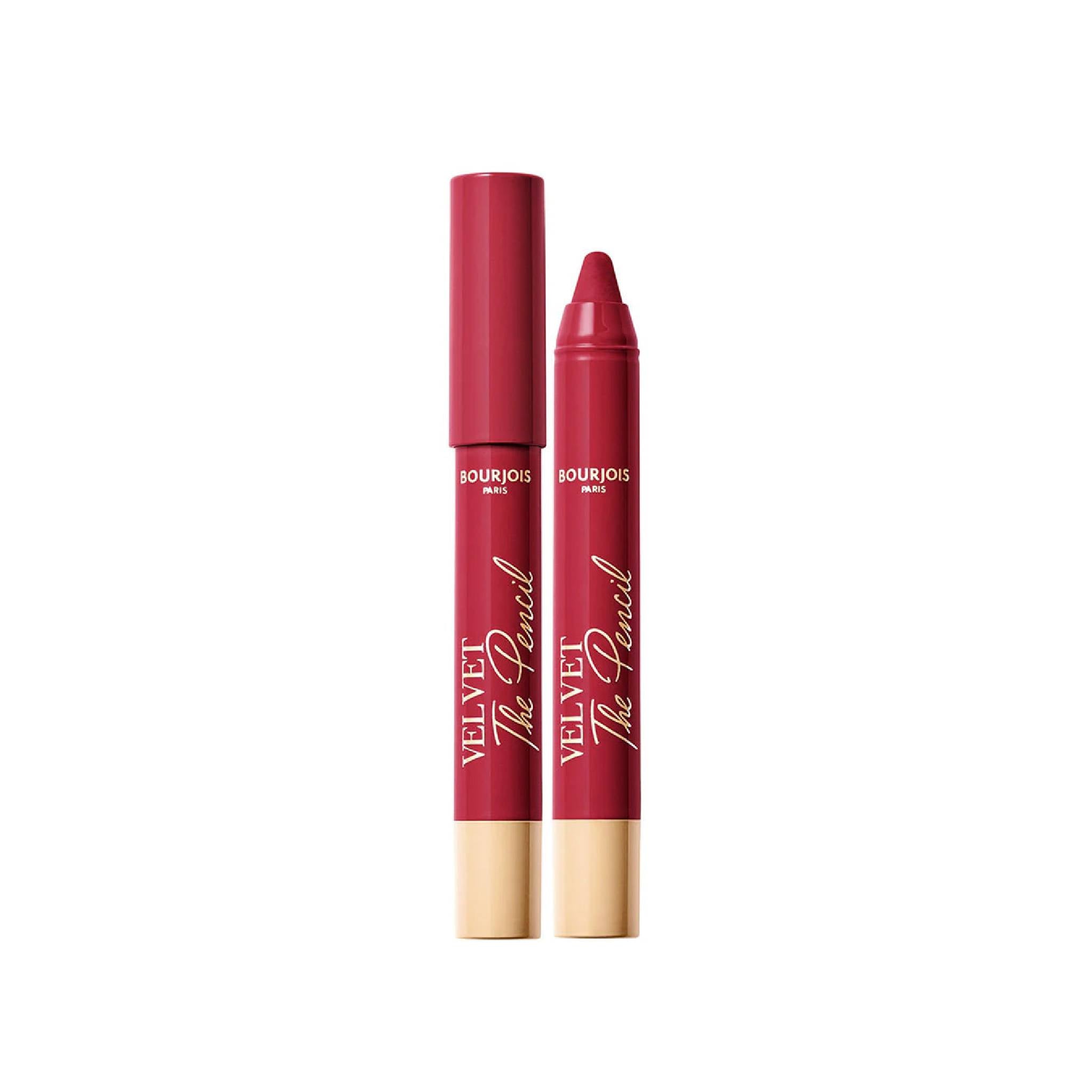 Bourjois Paris Velvet The Pencil Lipstick 08 Rouge Di'Vin Lebanon