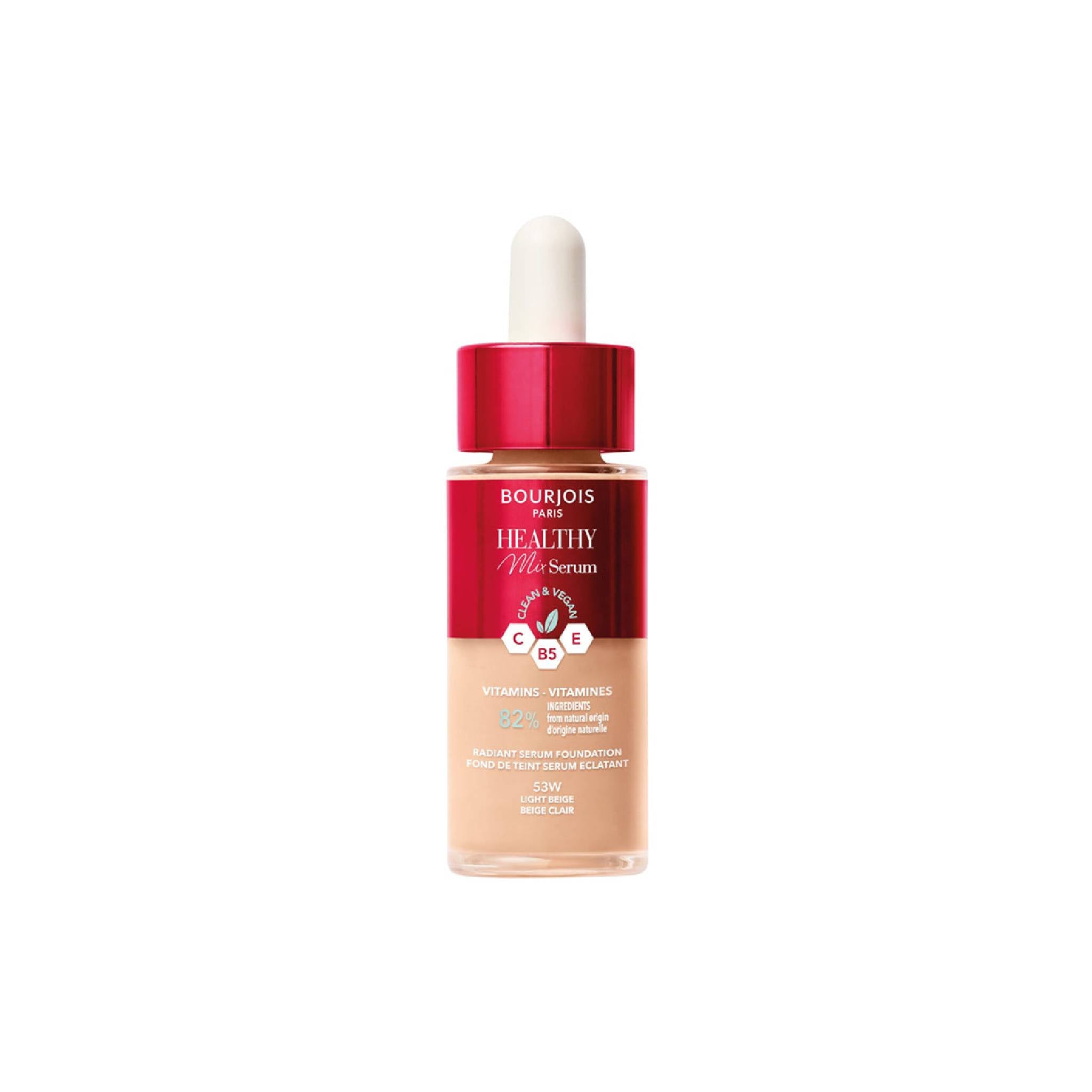 Bourjois Paris Healthy Mix Serum Foundation 53 Light Beige Lebanon