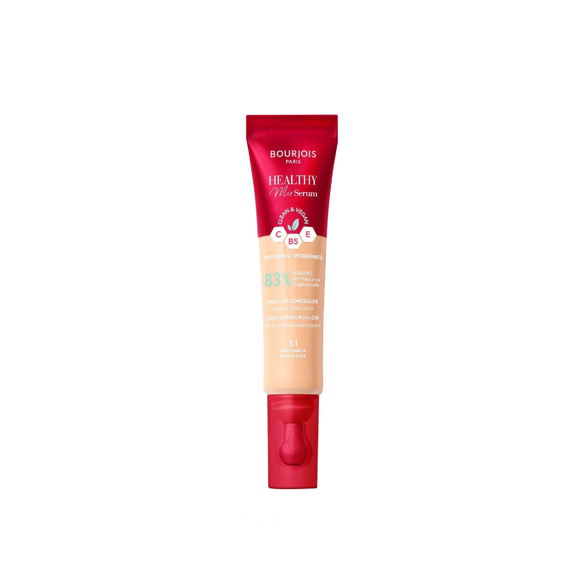 Bourjois Paris Liquid Concealer Roll-On Healthy Mix Serum 51 Light Vanilla Lebanon